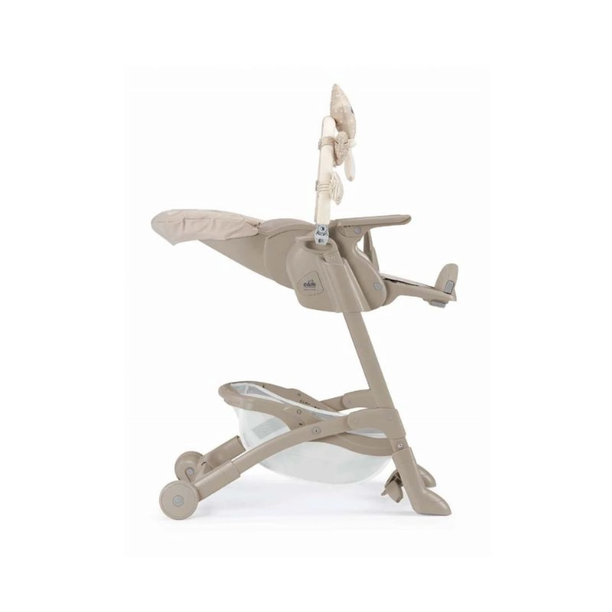 Cam Instante High chair Multi Color - Teddy Grey