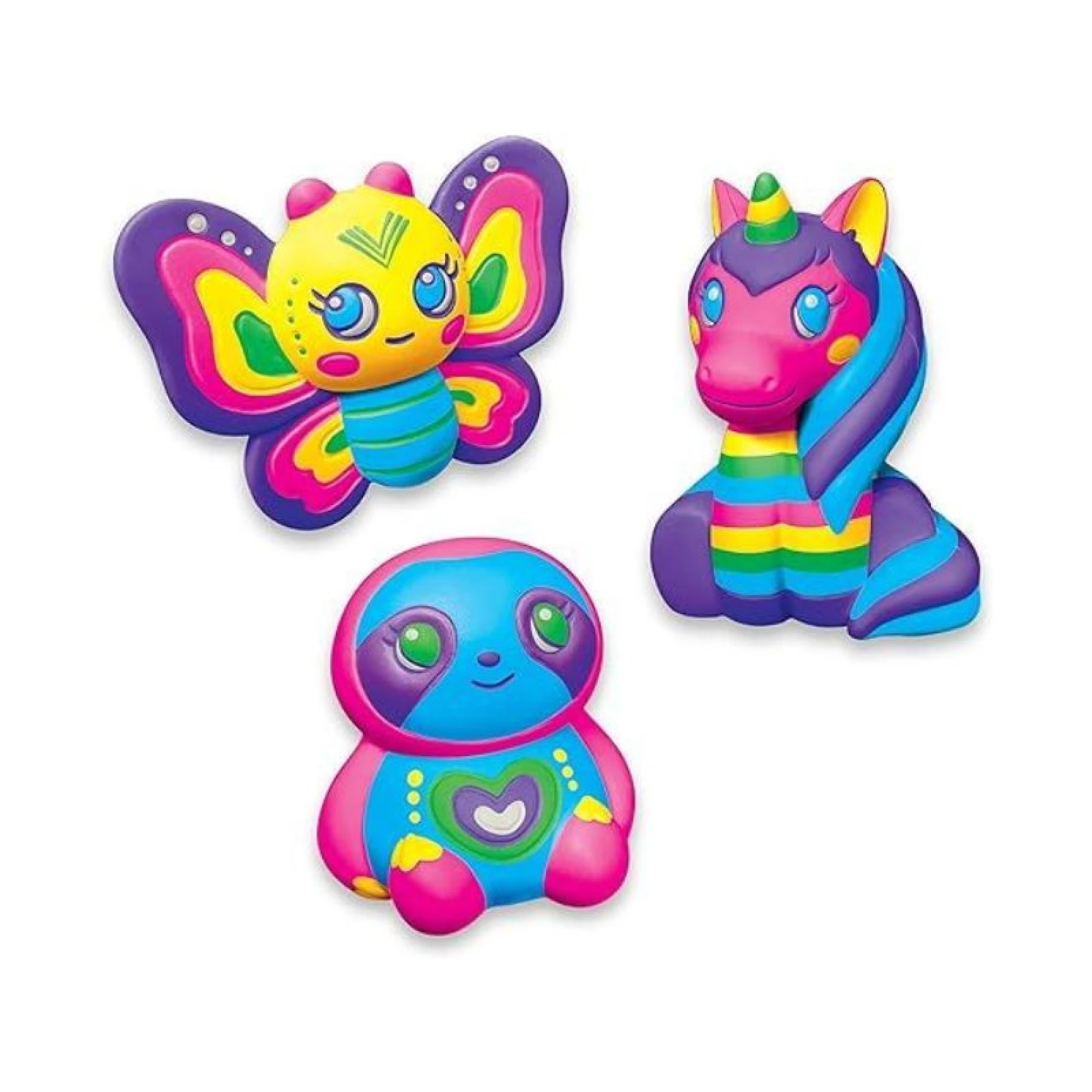 Cra-Z-Art Shimmer N Sparkle Color Your Own Squeezie Fun