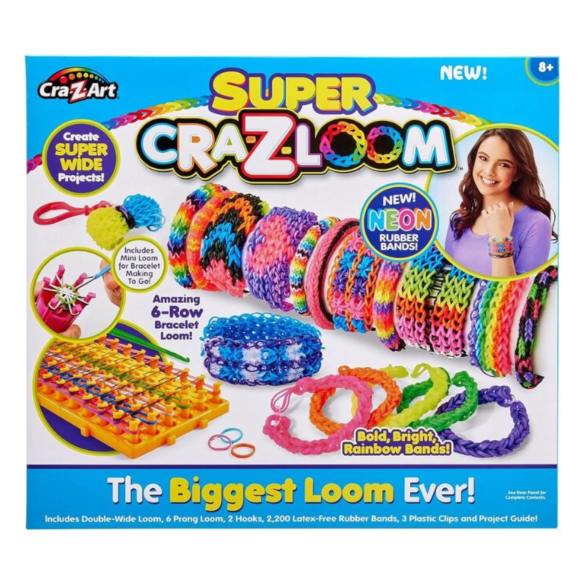 Cra-Z-Art Super Cra-Z-Loom Bracelet Maker