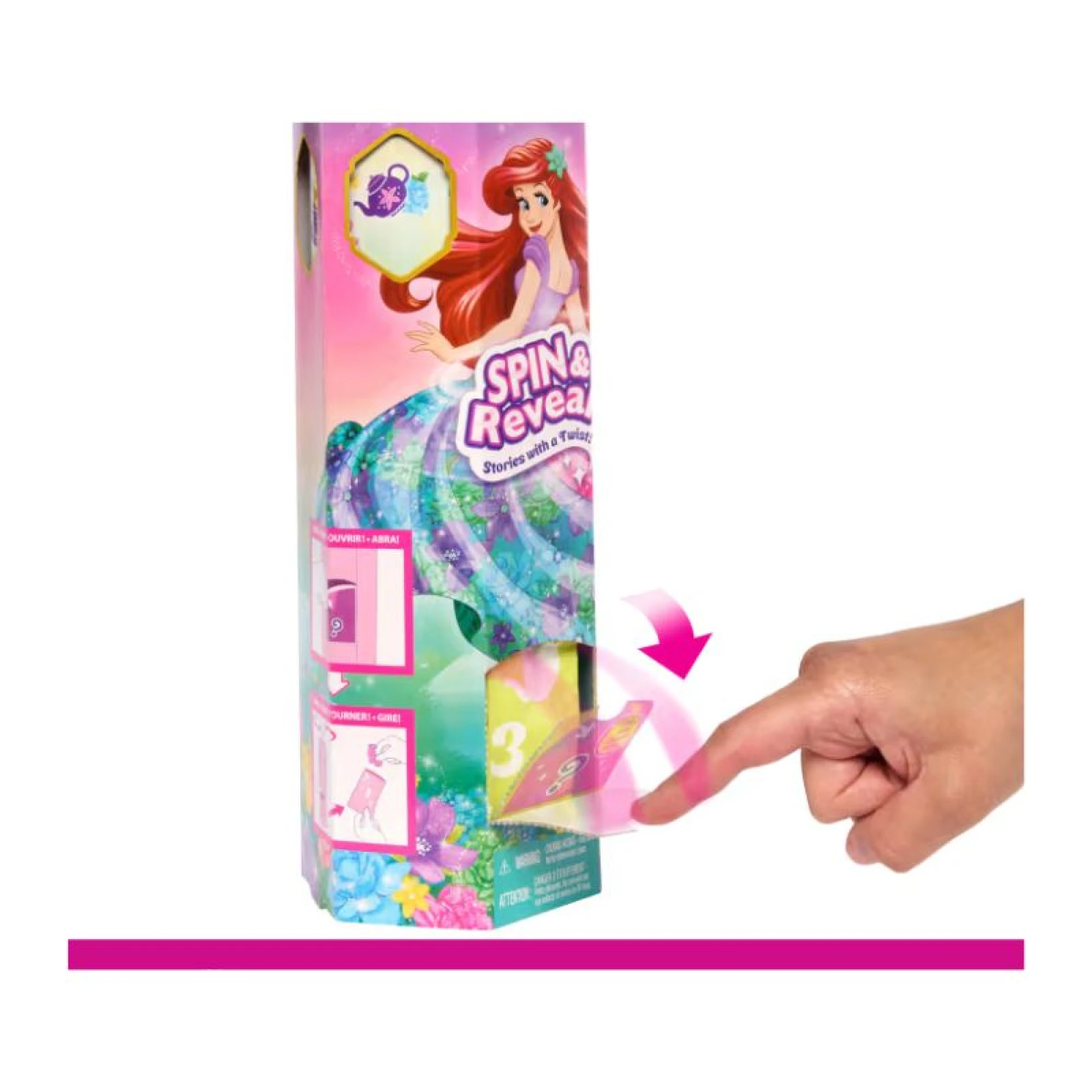 Disney Princess Spin &amp; Reveal Ariel Doll