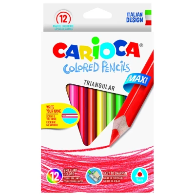 Carioca Colored Pencils Triangular