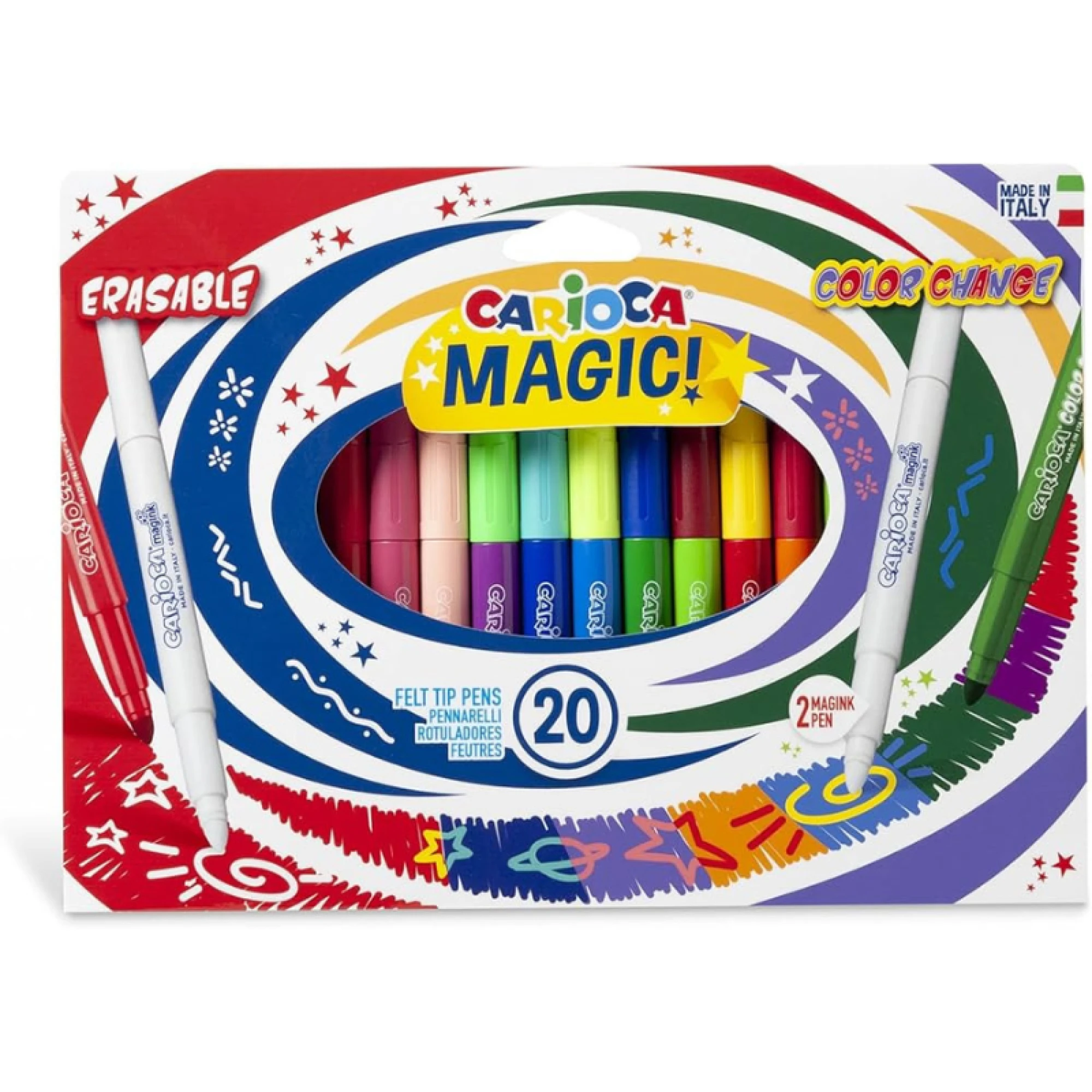 CARIOCA colour change magic erasable marker
