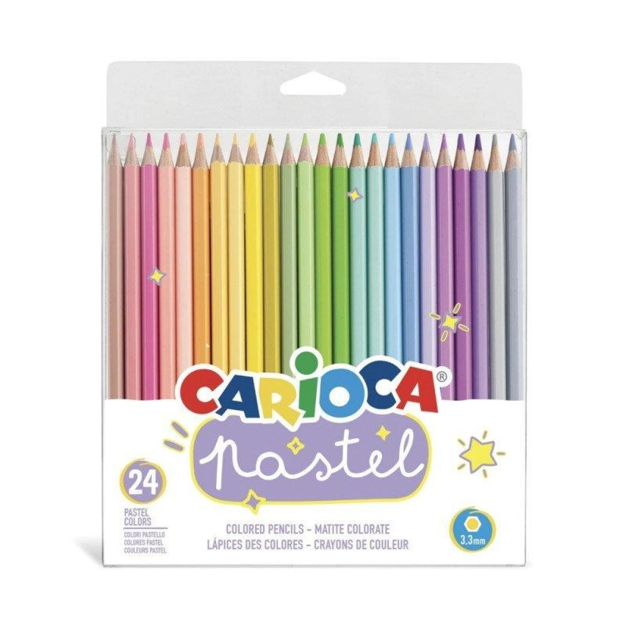 CARIOCA 24 Pastel Colors