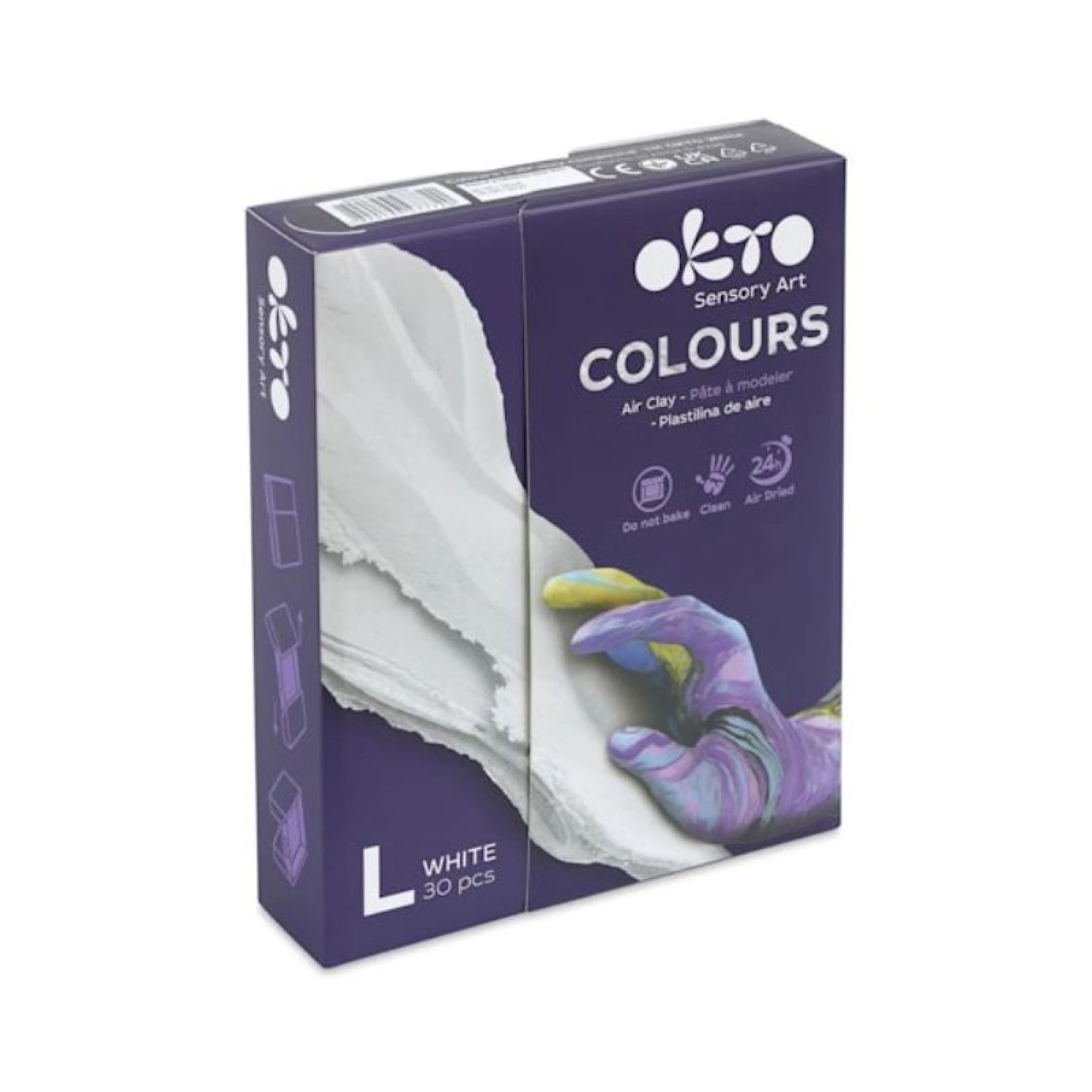 Okto Sensory Art Colours Air Clay