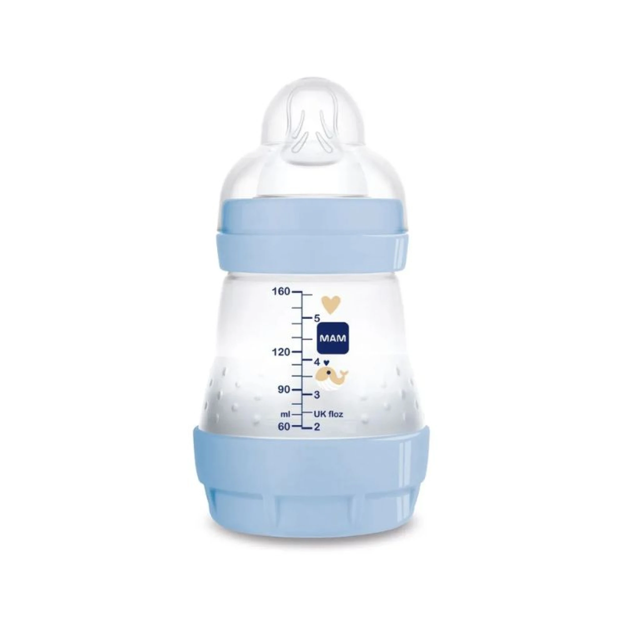 MAM Easy Start Anti-colic Bottle 160ml - Blue