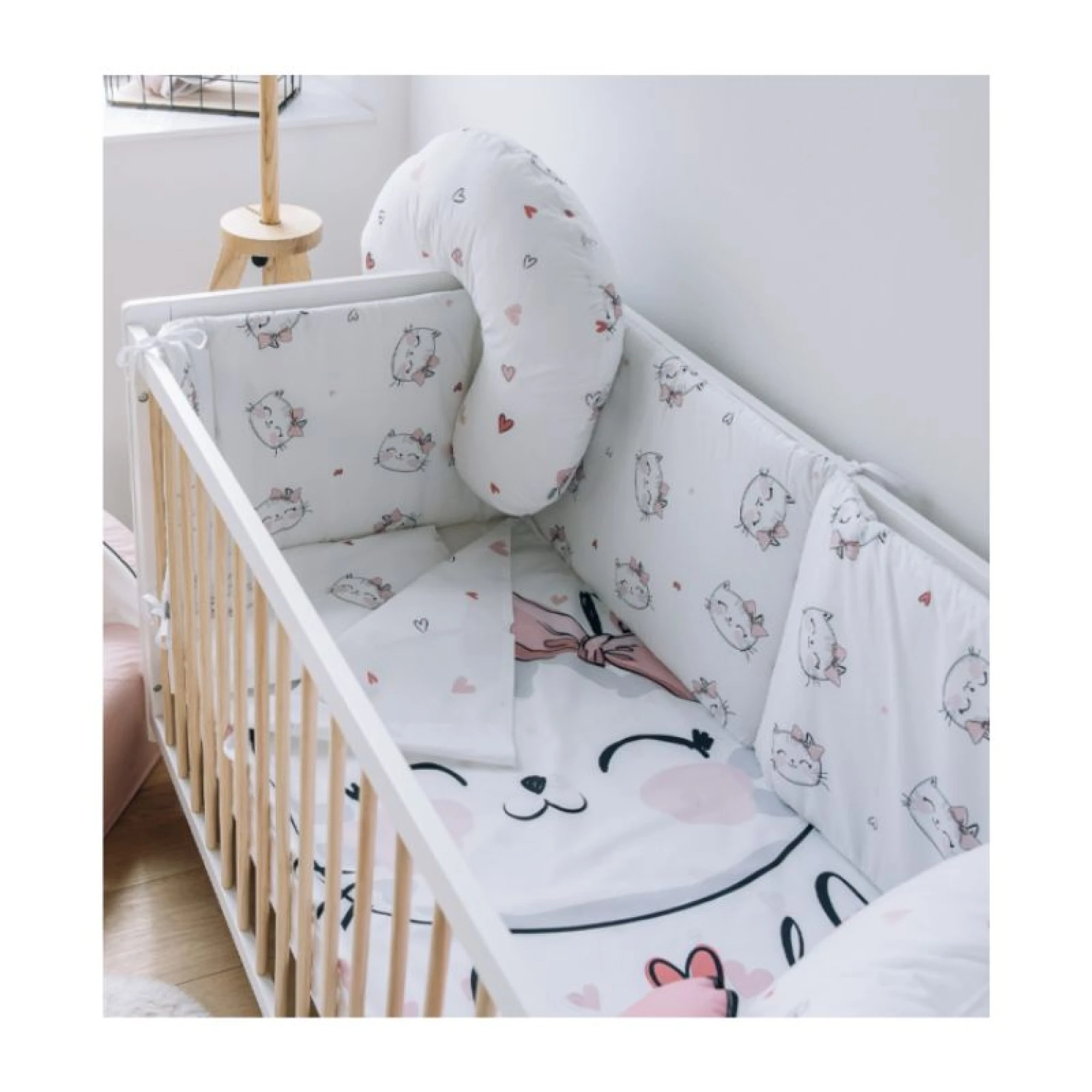FreeOn Bedding Set Kitty 6Pcs