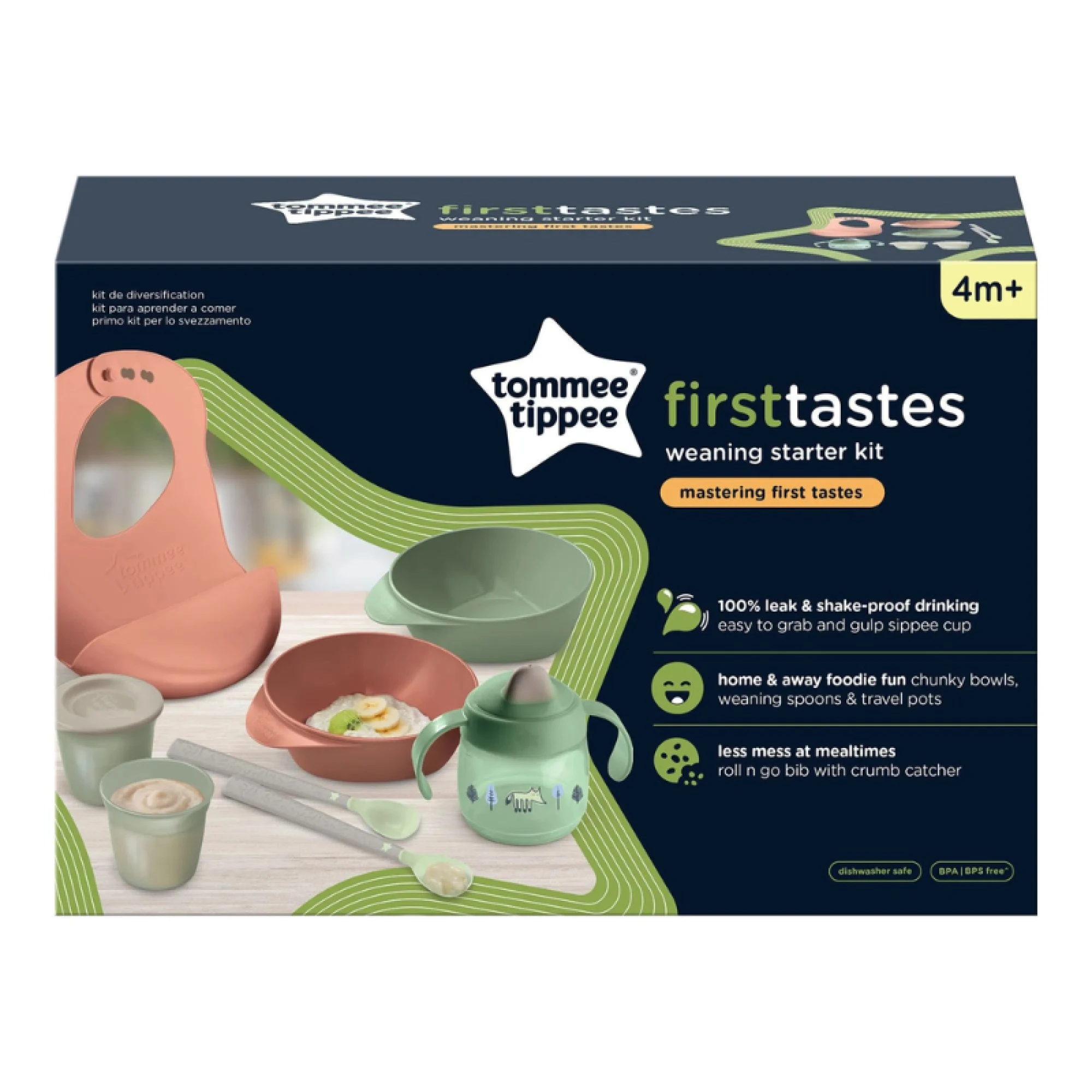 Tommee Tippee Firsttastes Weaning Starter Kit 4M+