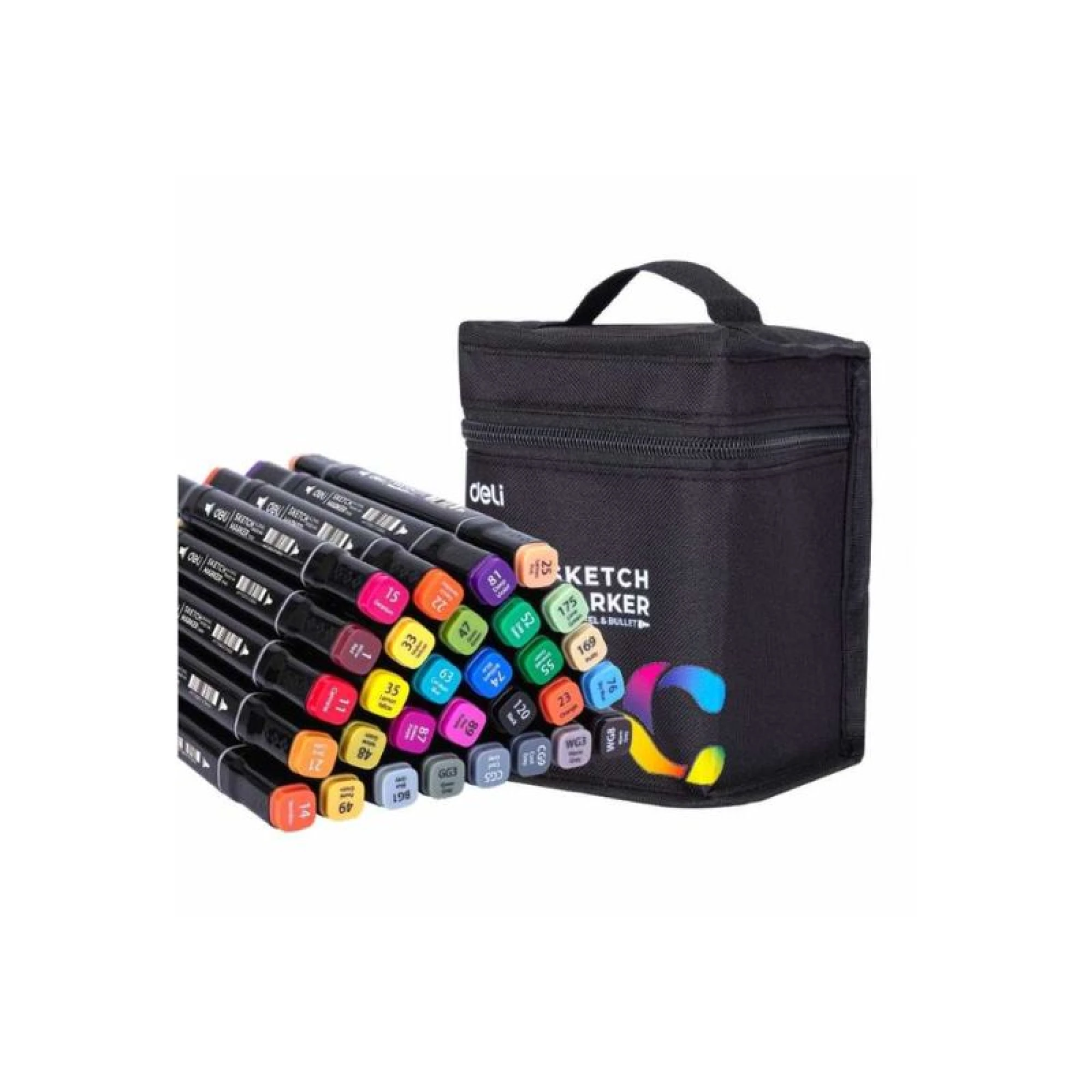 Deli Dual-tip 30 Sketch Markers