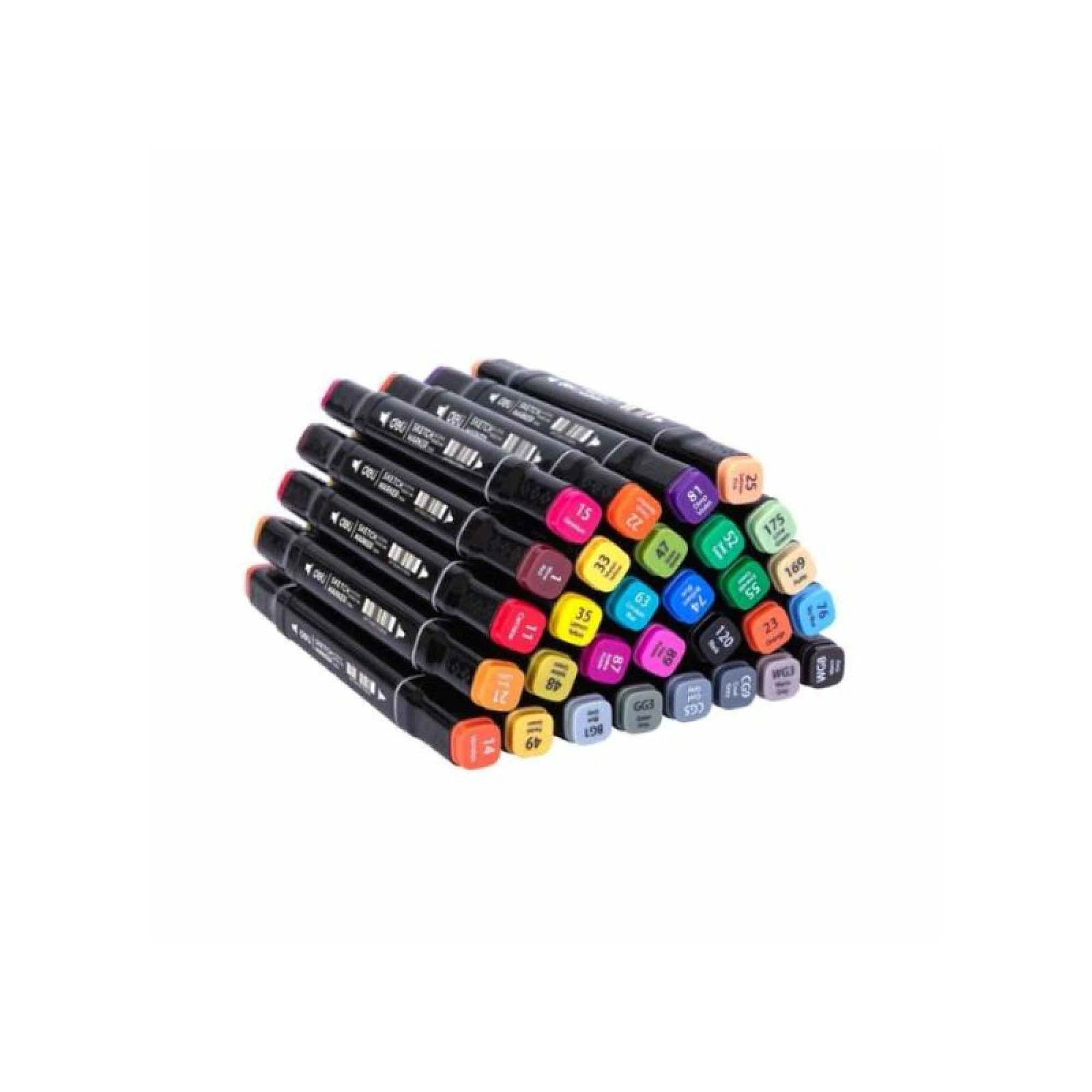 Deli Dual-tip 30 Sketch Markers