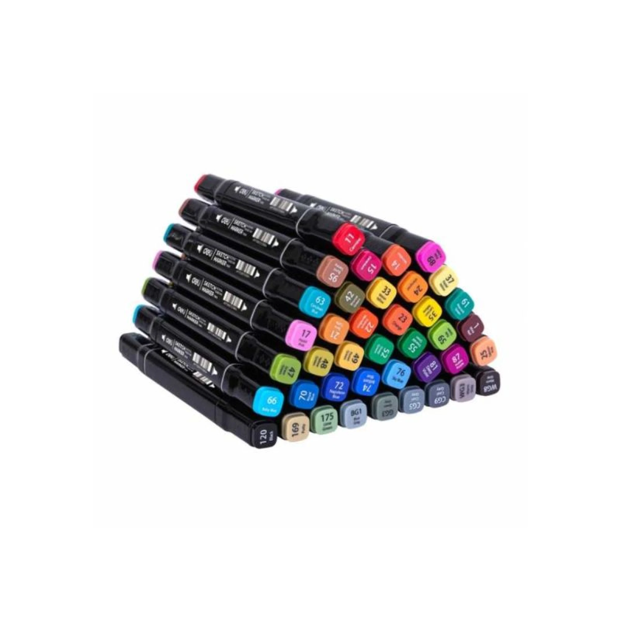 Deli Dual-tip 40 Sketch Markers