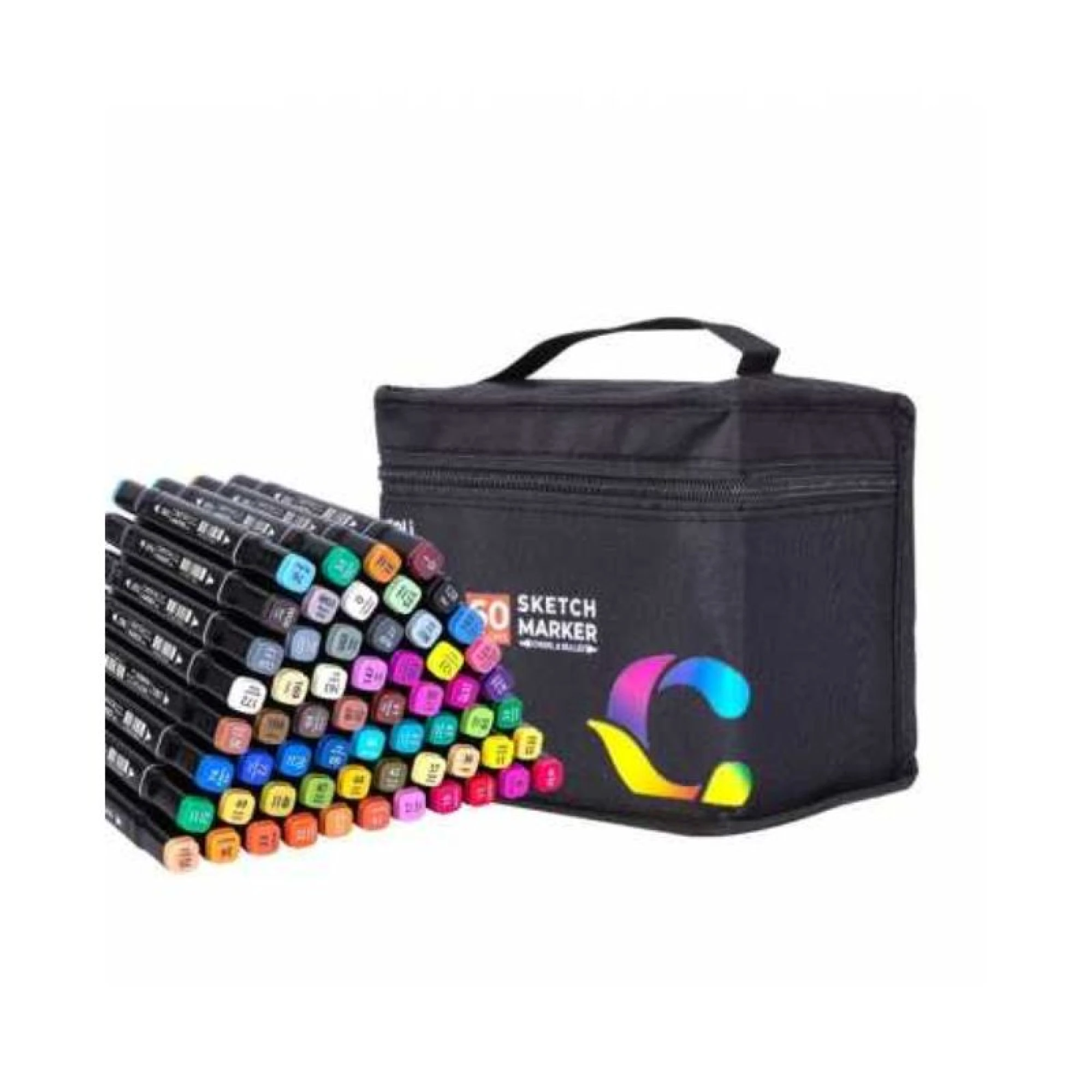 Deli Dual-tip 60 Sketch Markers
