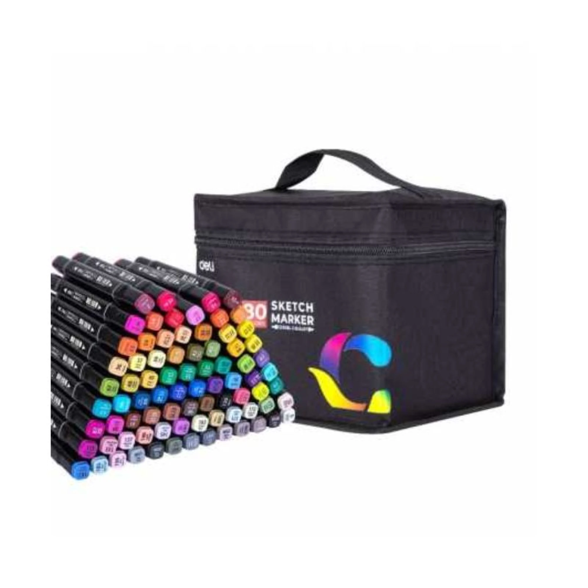 Deli Dual-tip 80 Sketch Markers