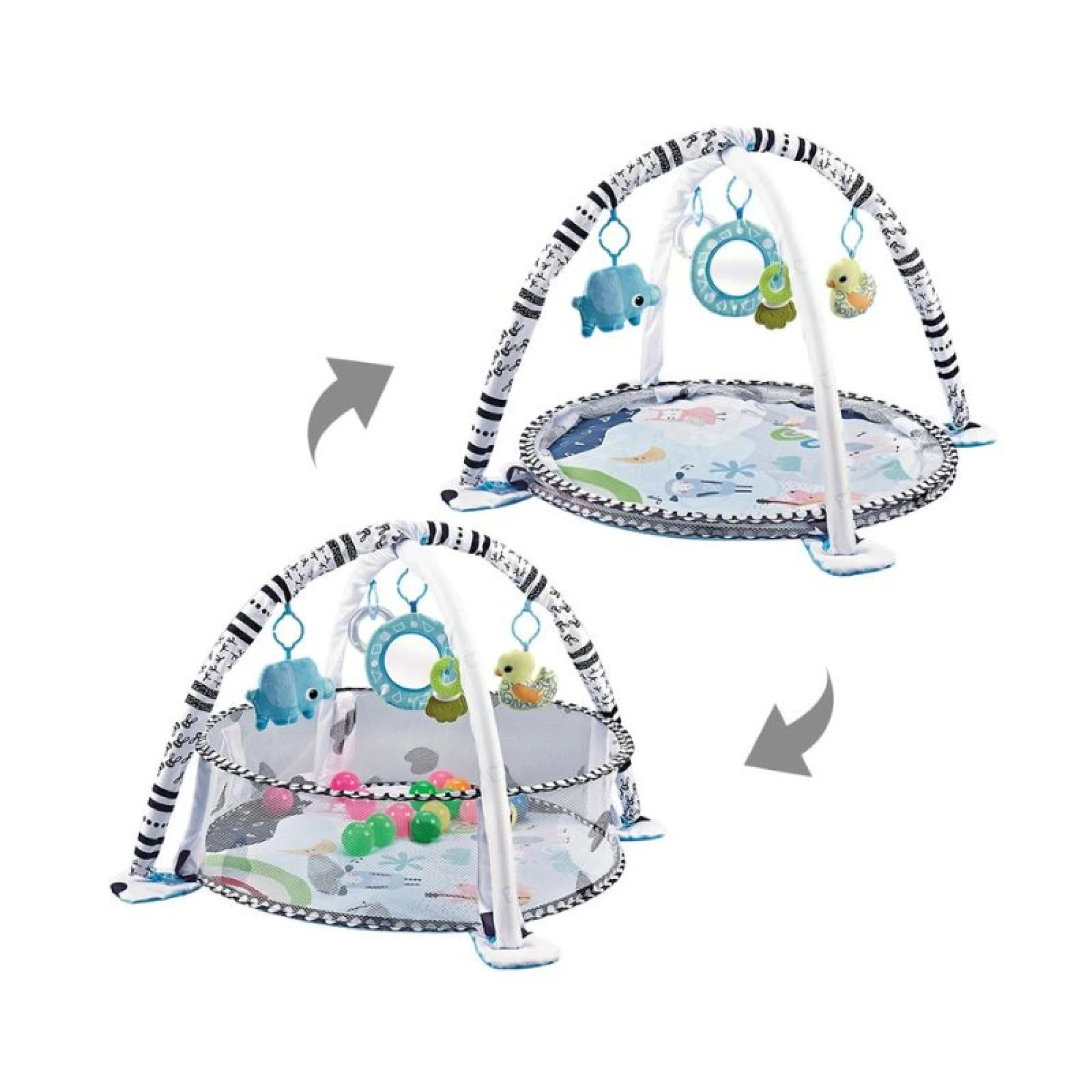 Lazarid Baby Training Gym round with safety net