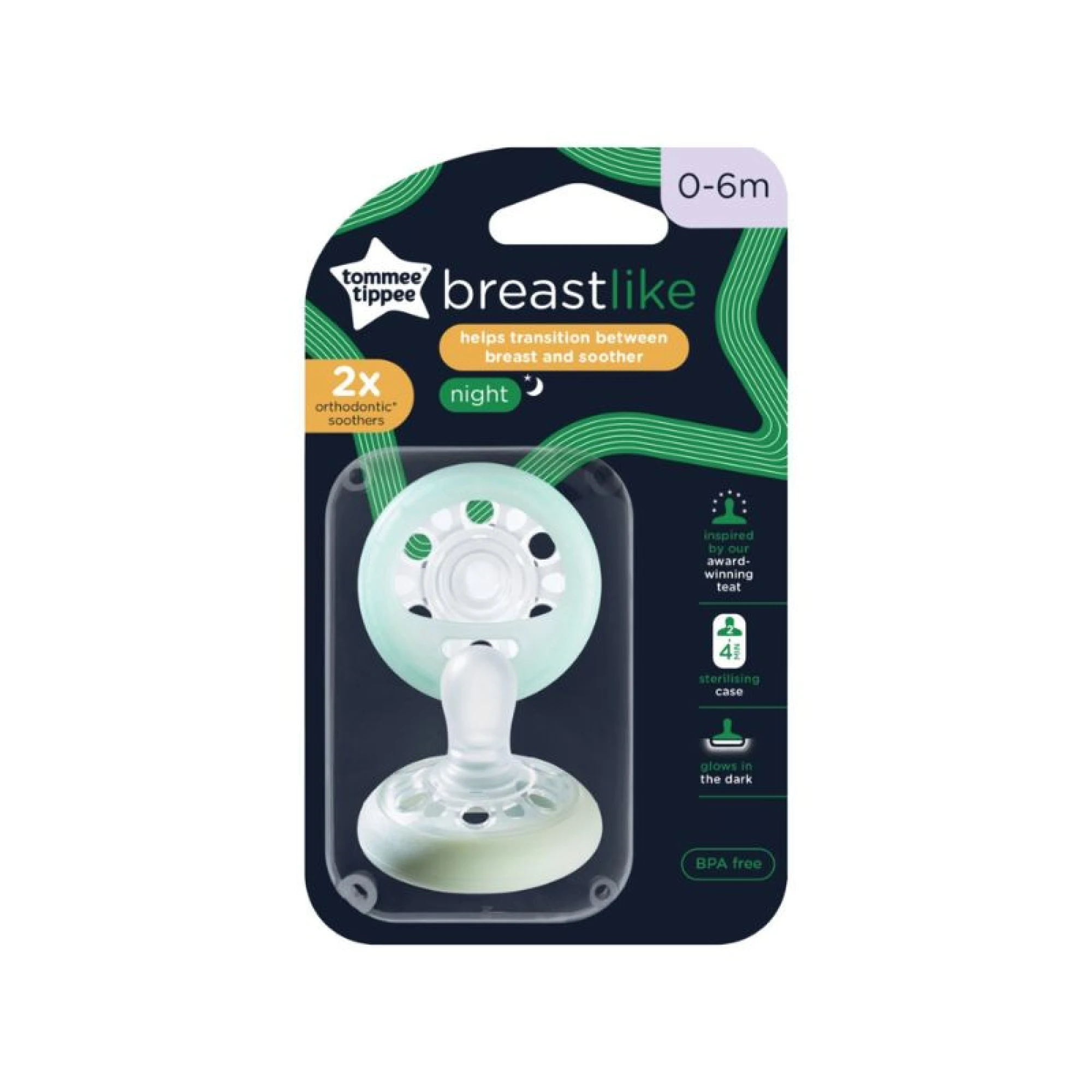 Tommee Tippee Breast-Like Soother 0-6M