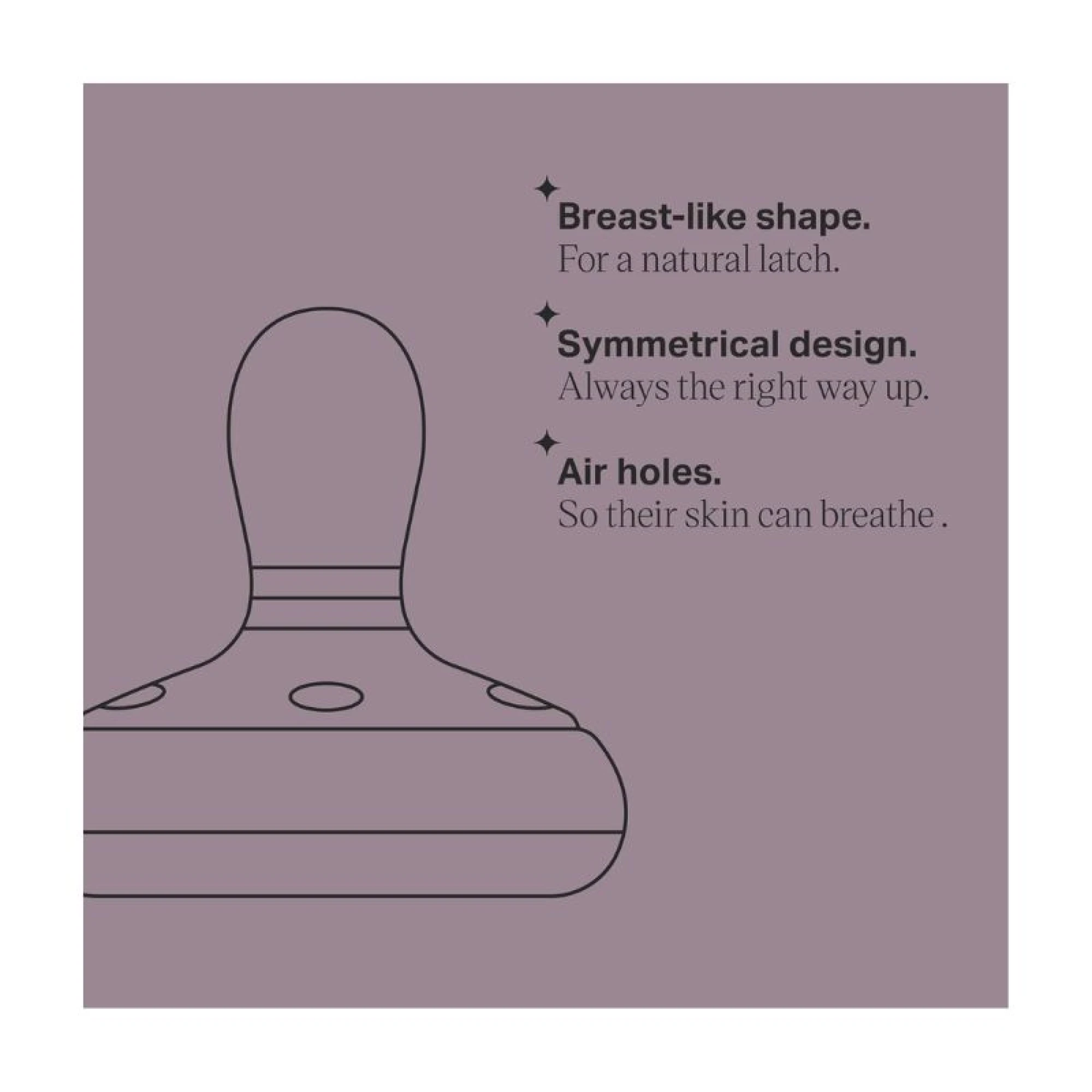 Tommee Tippee Breast-Like Soother, 0-6 month