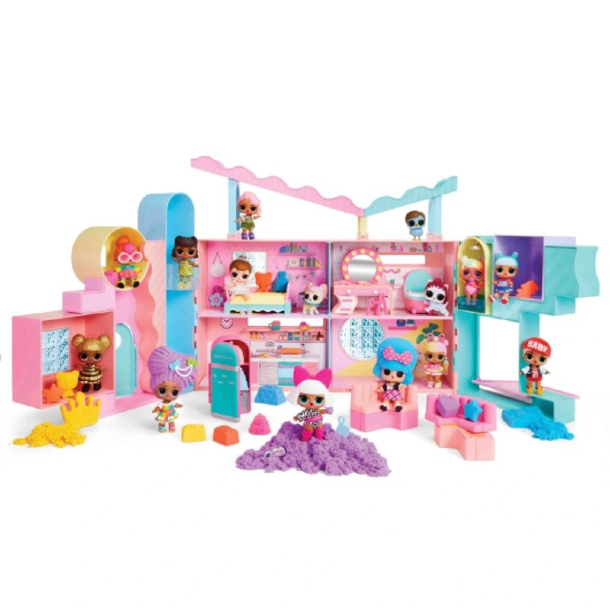 LOL Surprise! Squish Sand Magic House Playset
