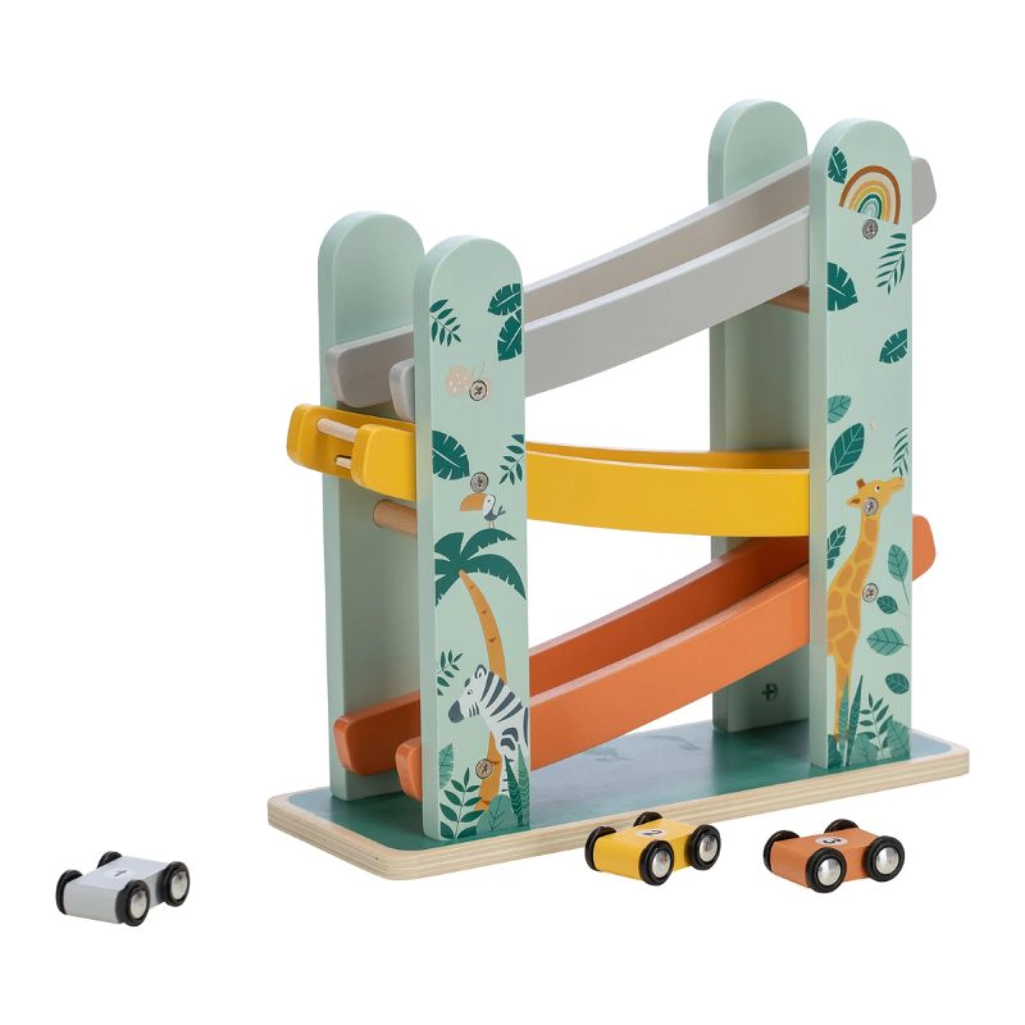 FreeOn Free2Play Wooden Mini Garage with Cars