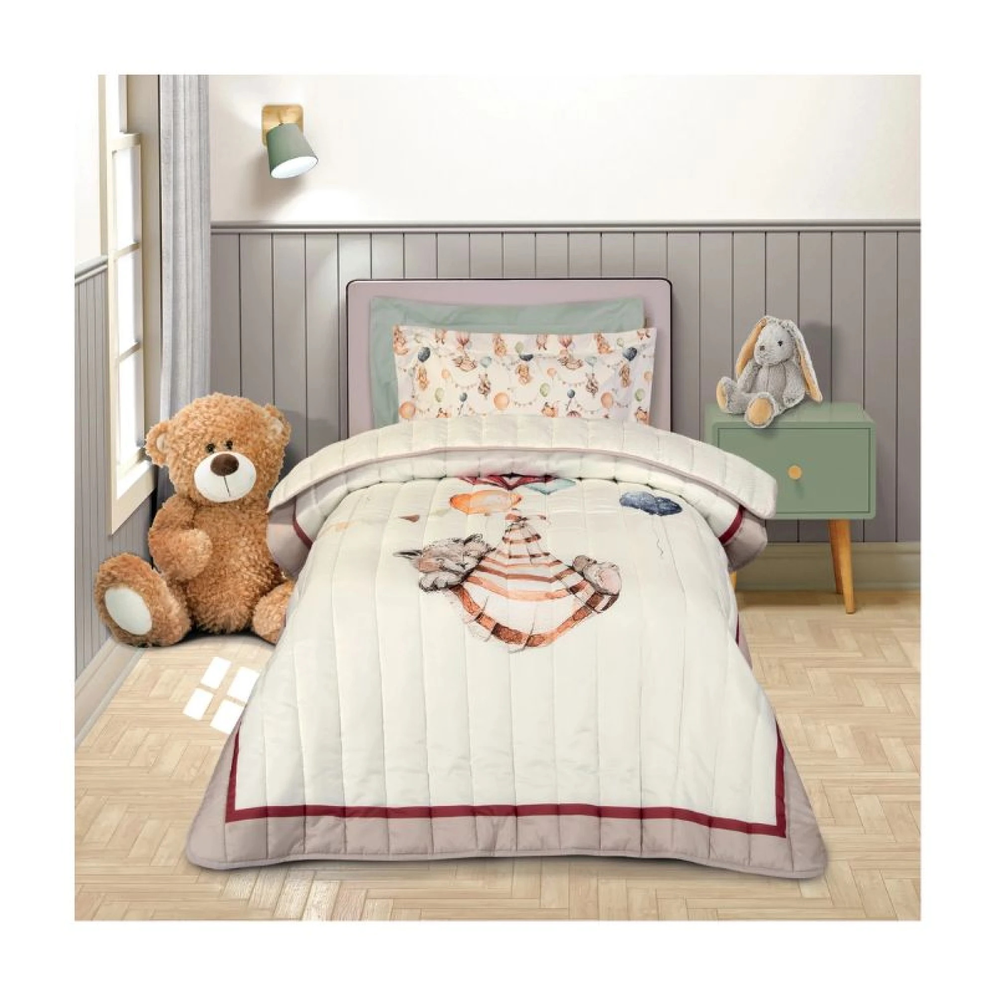 Greenwich Polo Club Printed Duvet For Single Bed