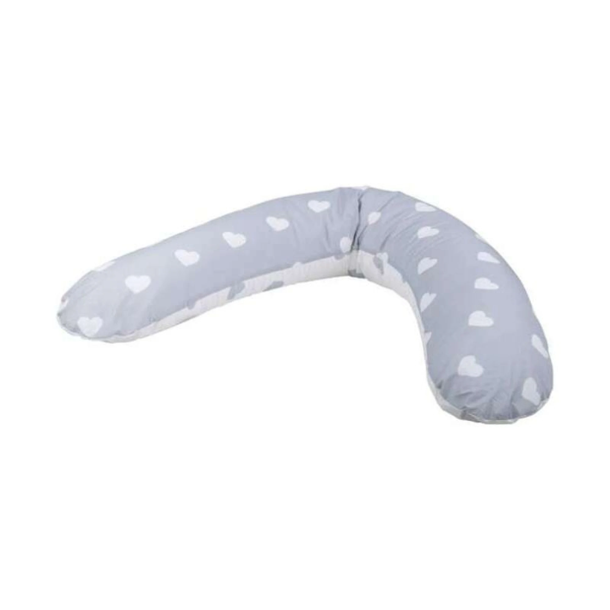 FreeOn Nursing Pillow Grey Hearts