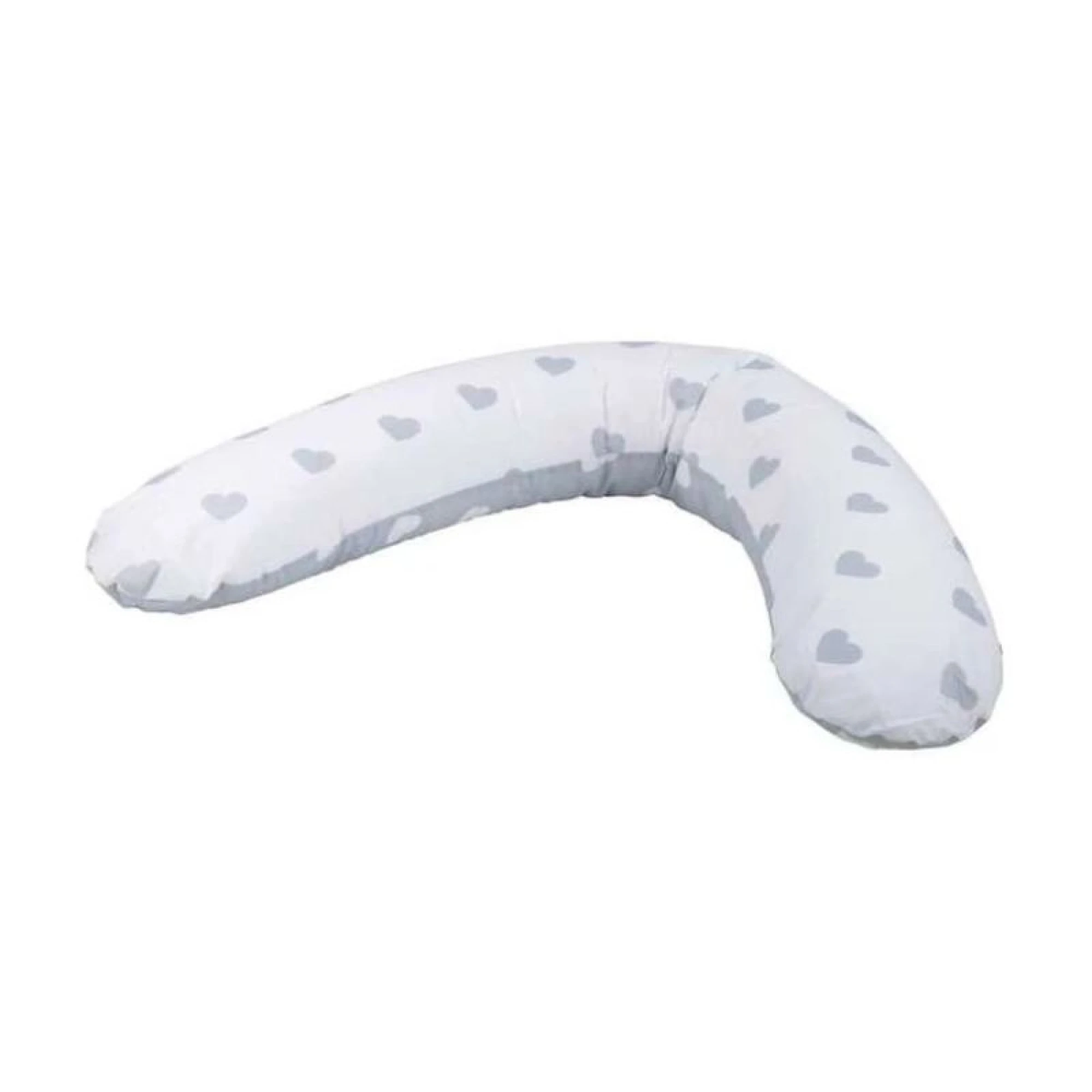 FreeOn Nursing Pillow Grey Hearts