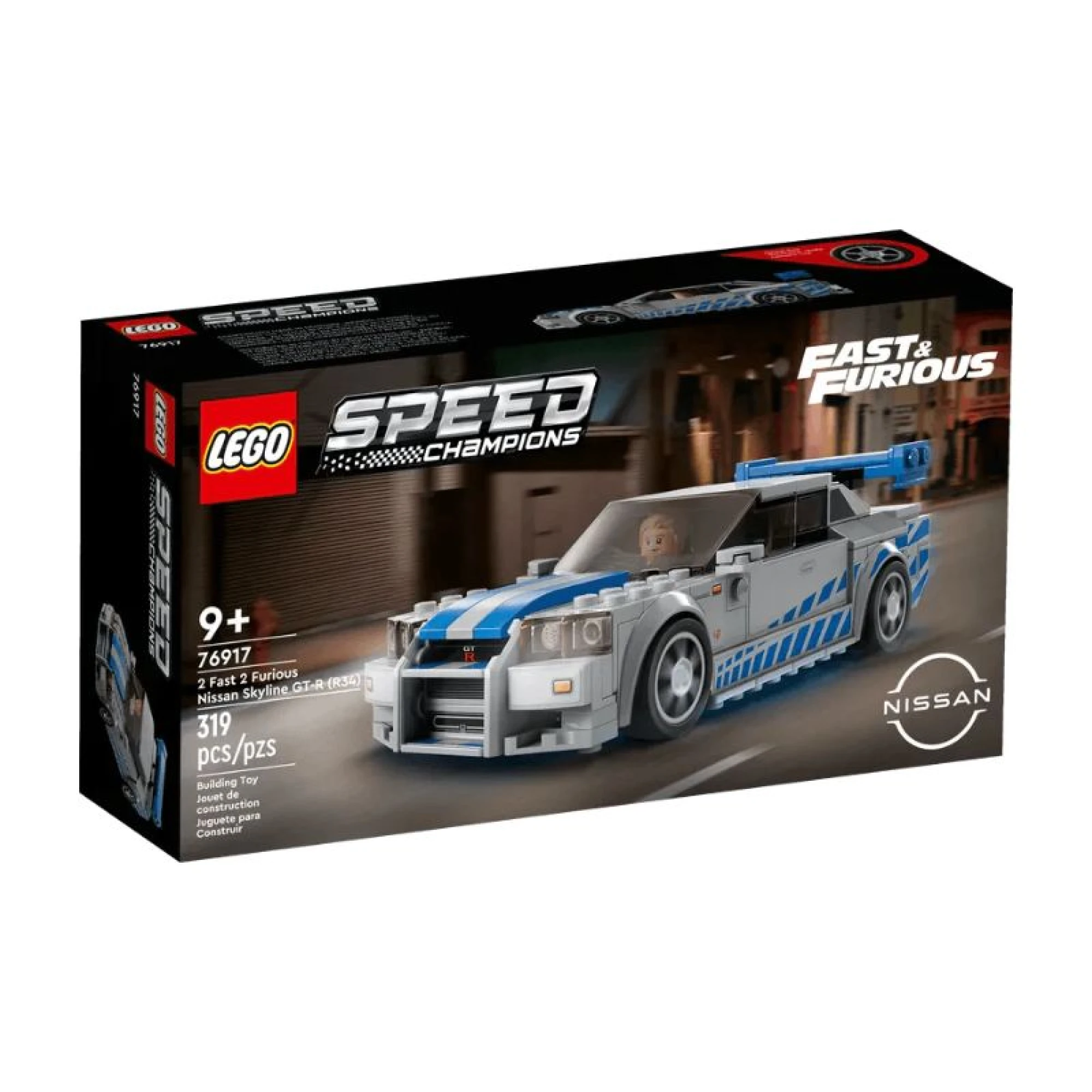 Lego Speed Champions 2 Fast 2 Furious Nissan Skyline GT-R