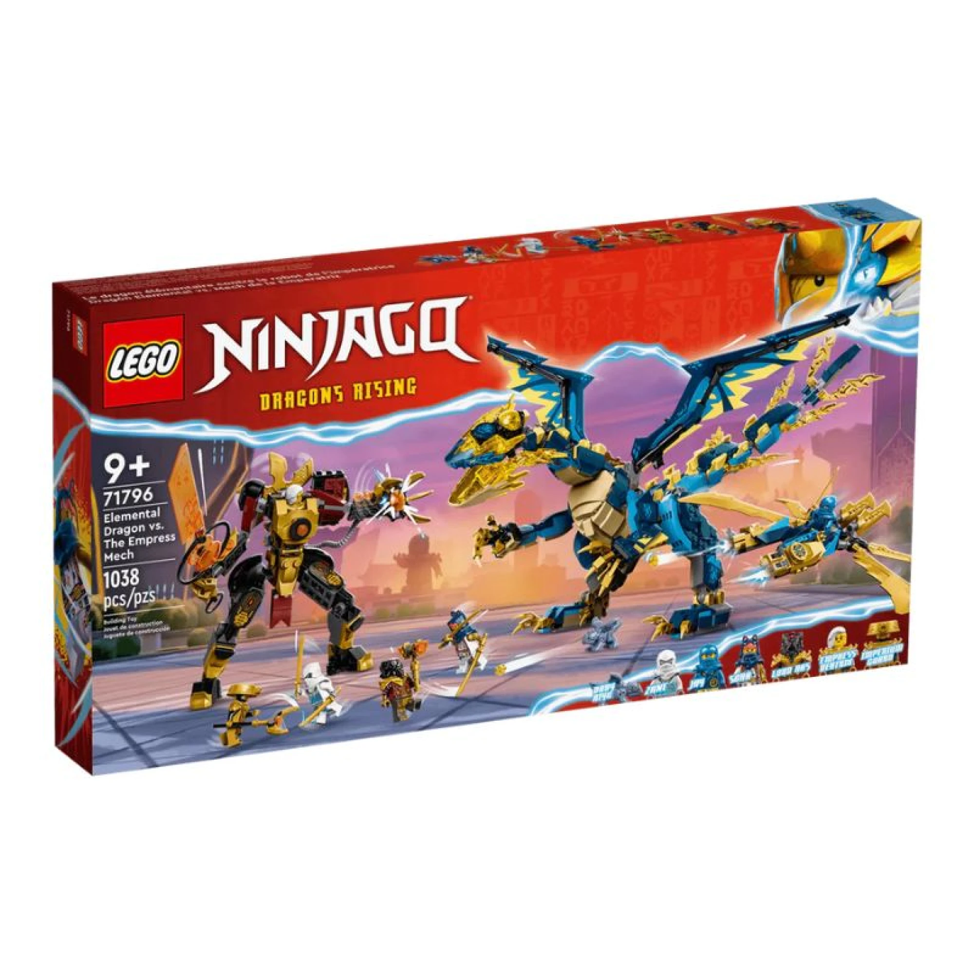 Lego Ninjago Elemental Dragon vs. The Empress Mech