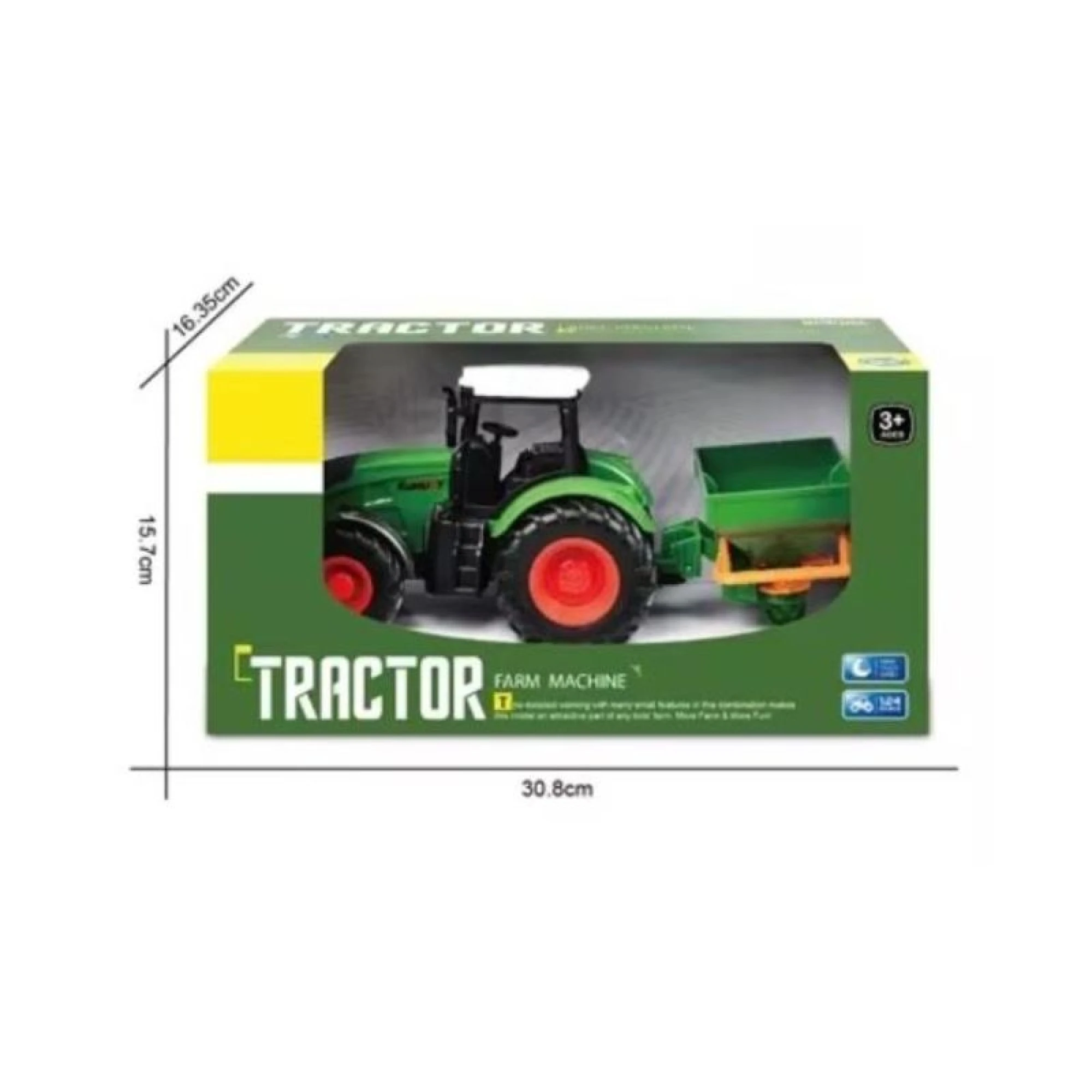 Tractor Agricultural with Fertilizer Distributor
