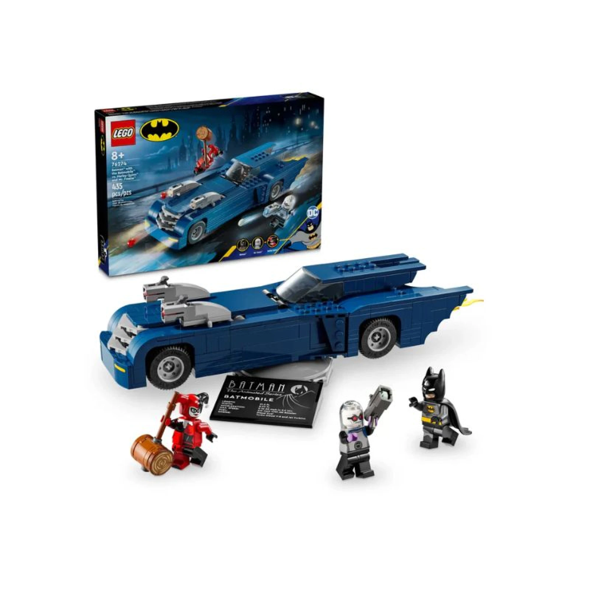 Lego DC Batman the Batmobile vs Harley Quinn and Mr Freeze