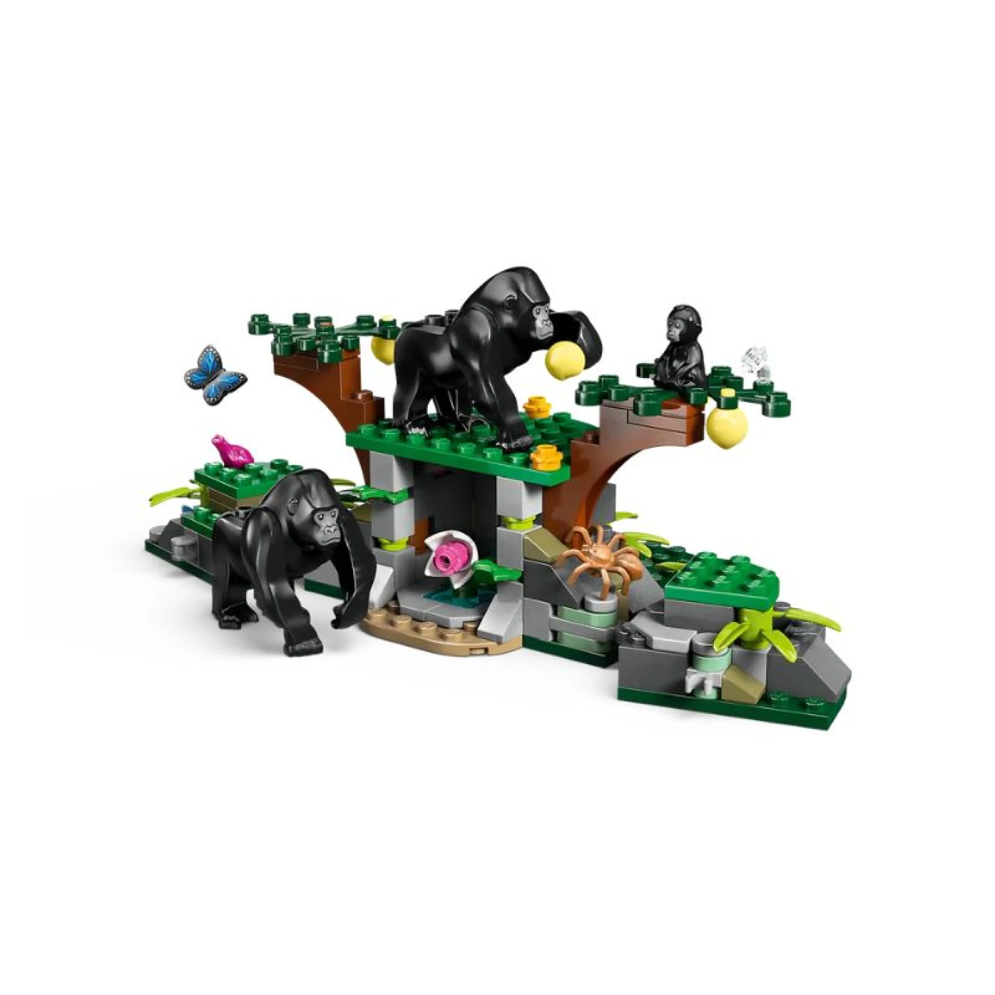 Lego City Jungle Explorer Helicopter at Base Camp