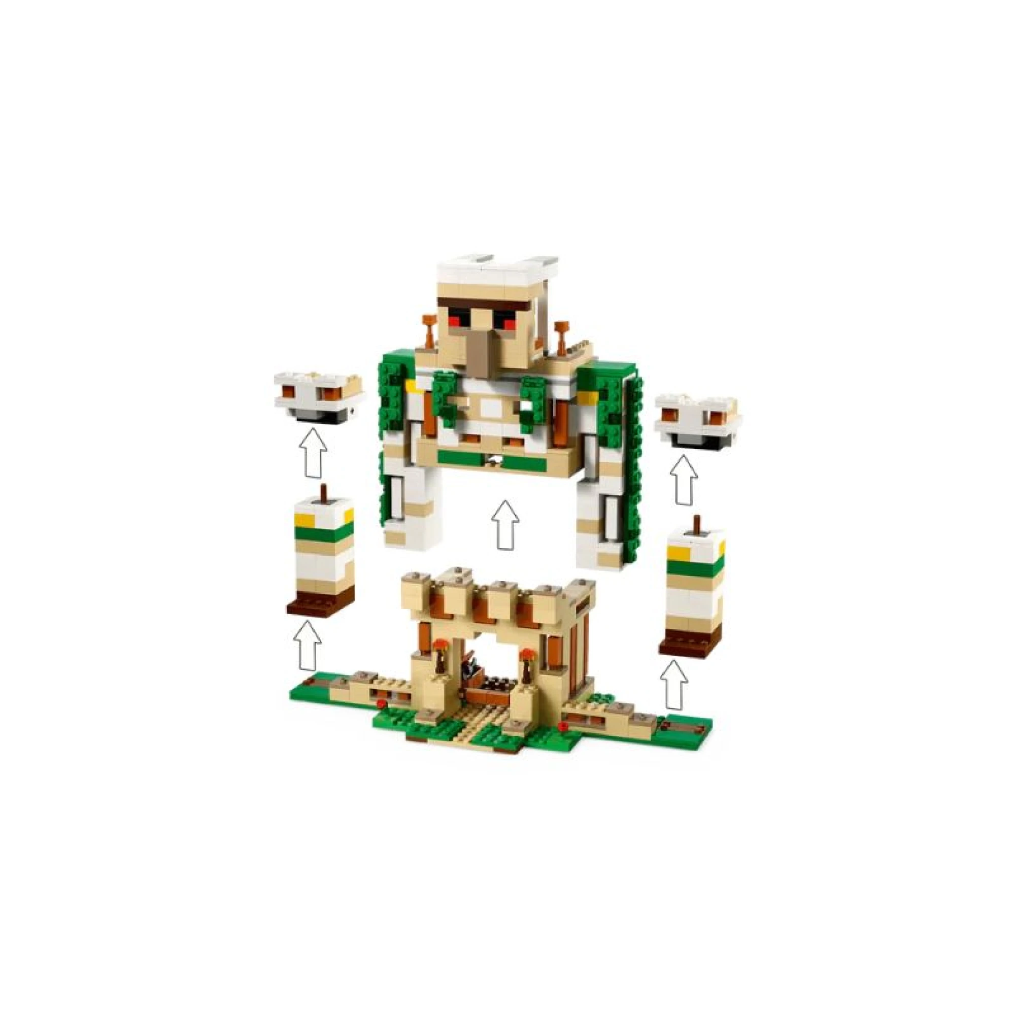 Lego Minecraft The Iron Golem Fortress