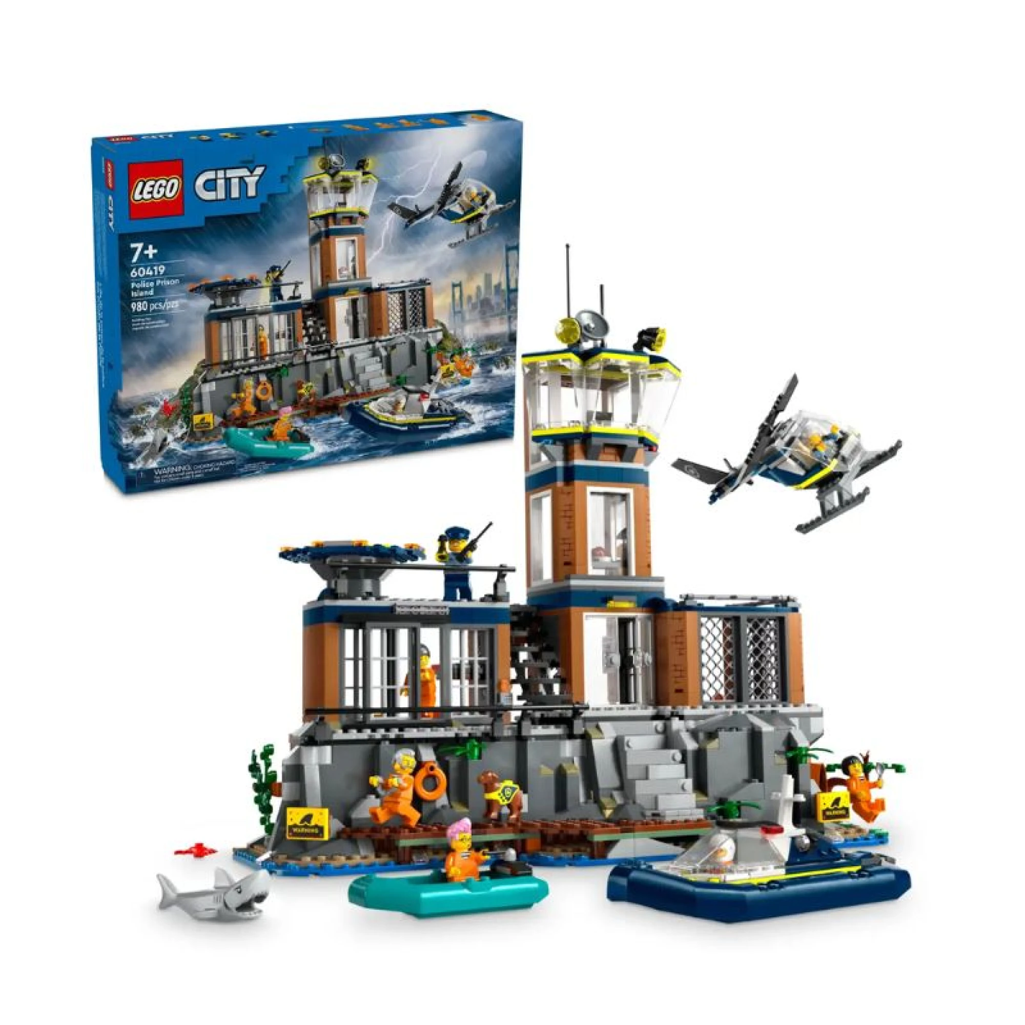 Lego City Police Prison Island