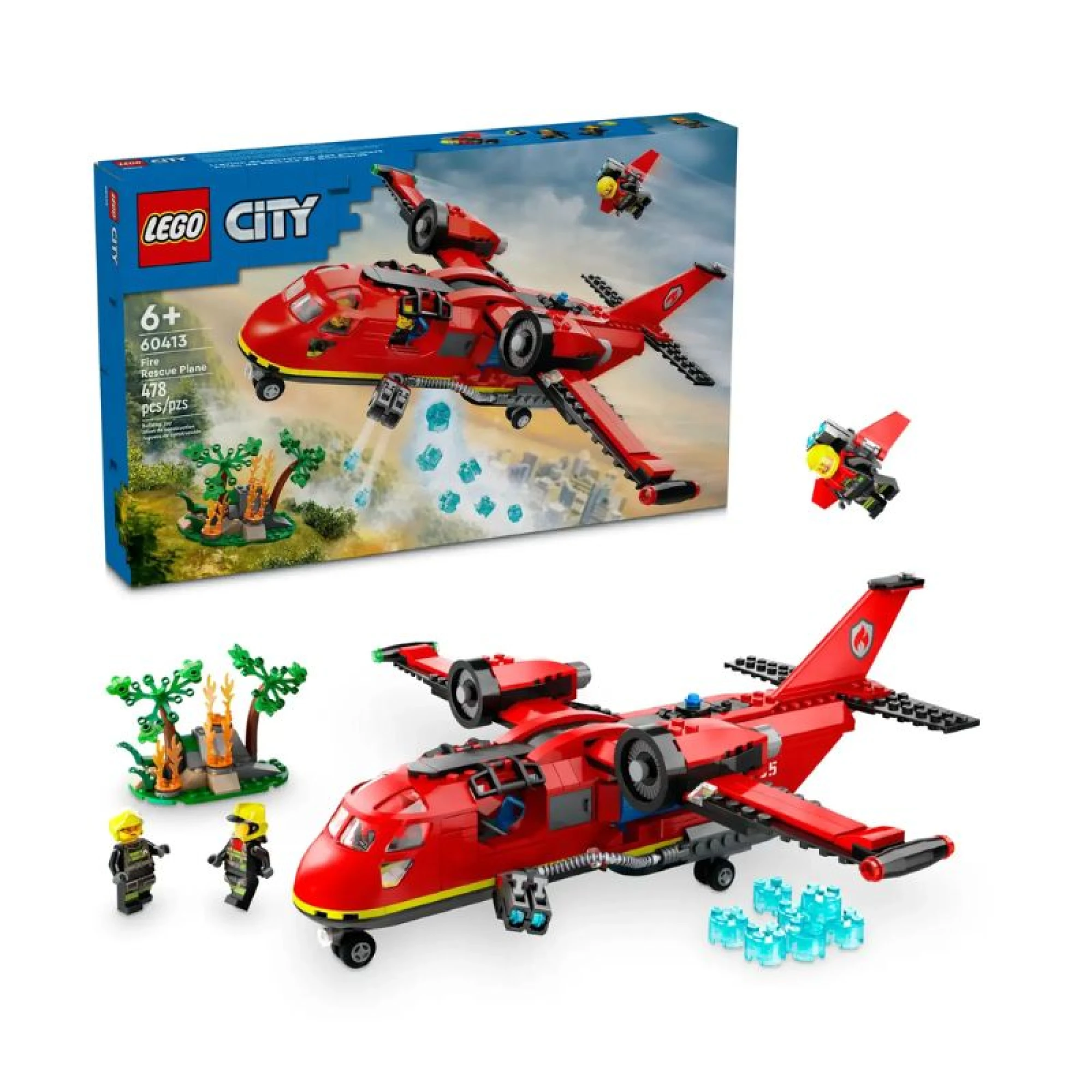 Lego City Fire Rescue Plane