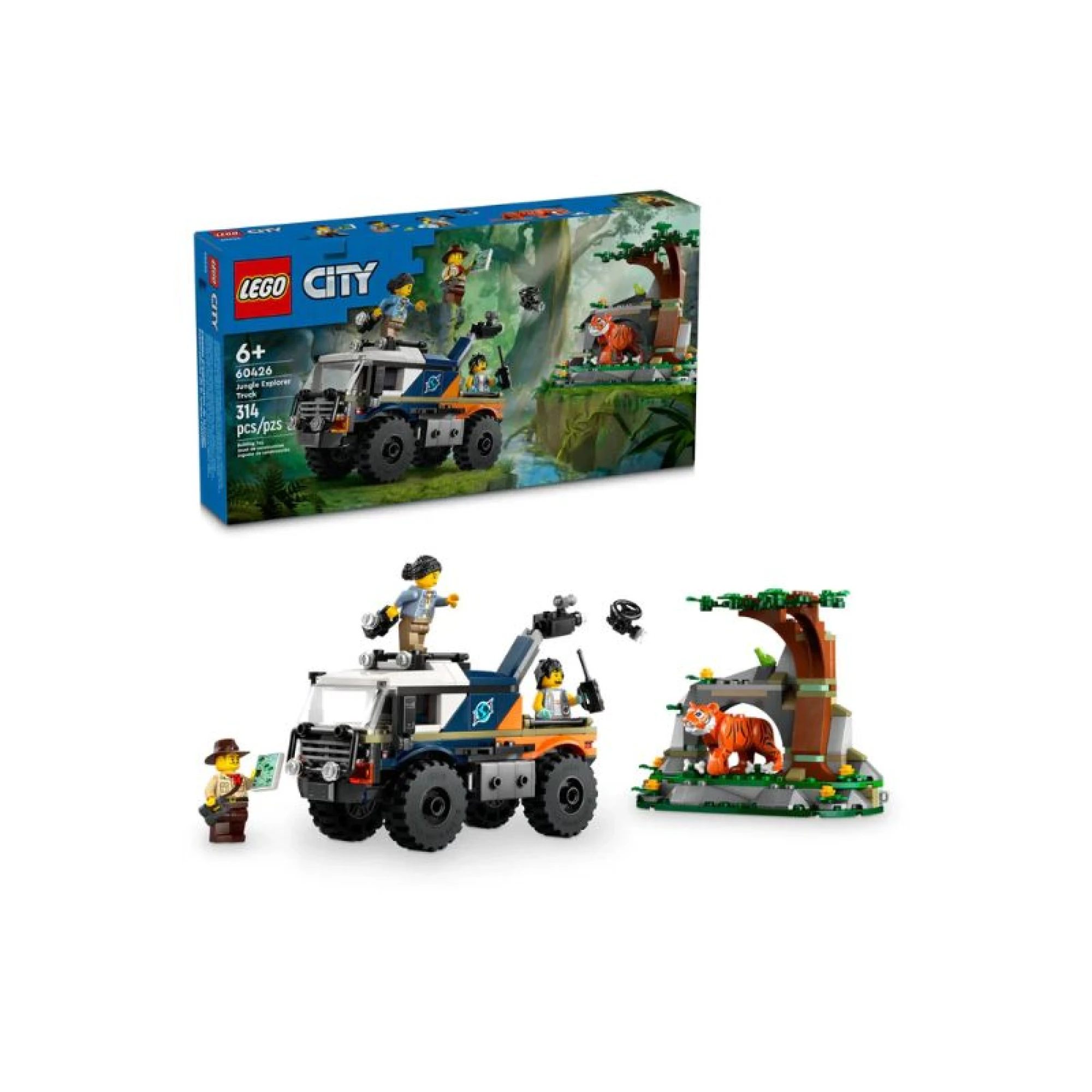 Lego City Jungle Explorer Off-Road Truck