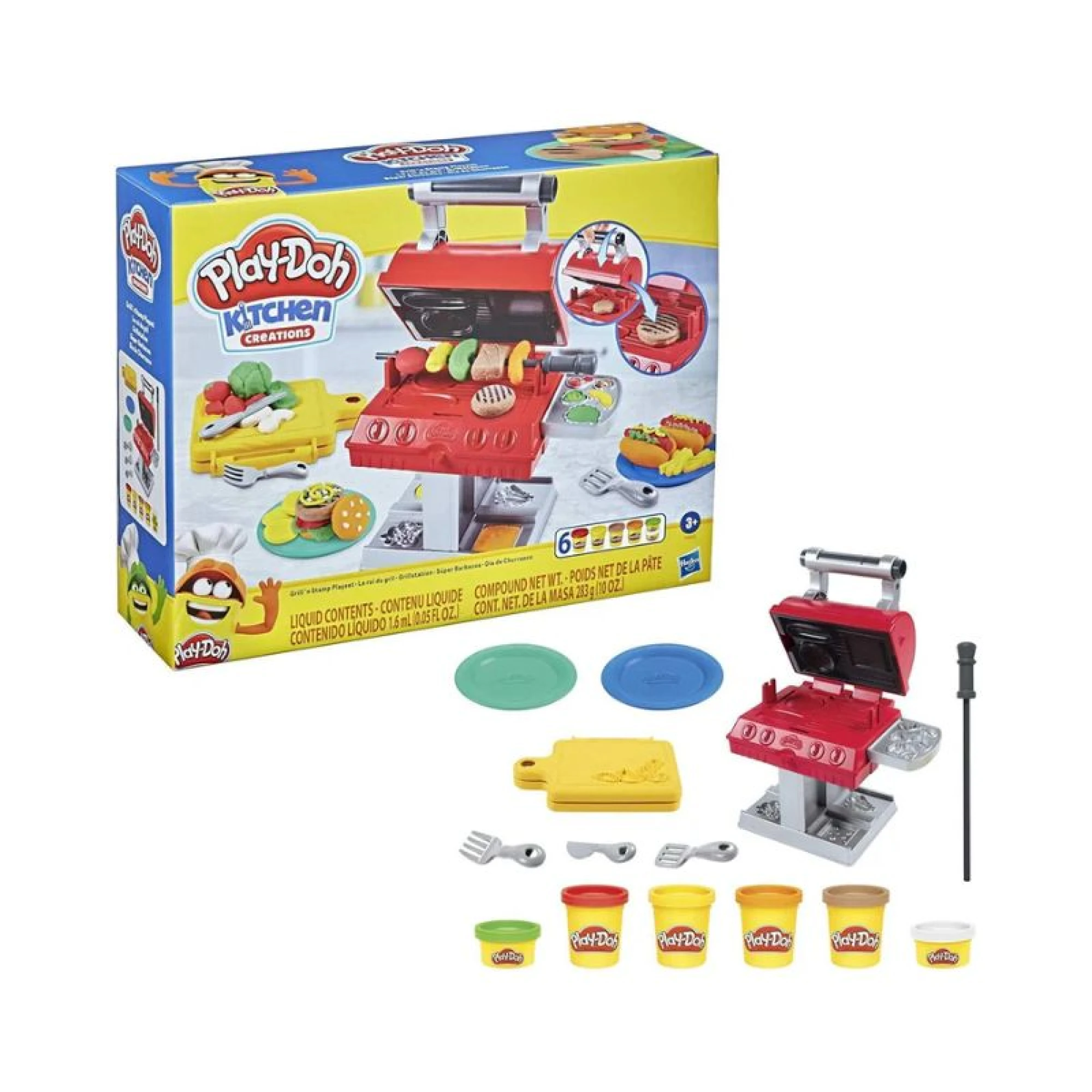 Play-Doh Kitchen Creations Grill 'n Stamp Playset