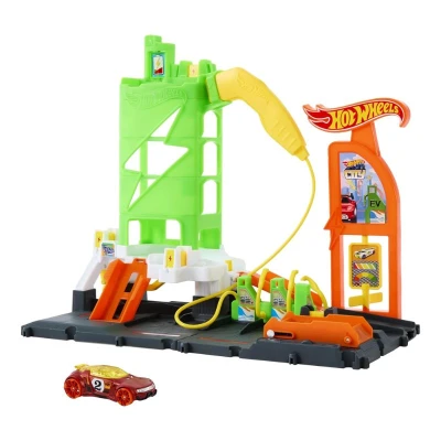 Hot Wheels City Super Recharge Fuel Station