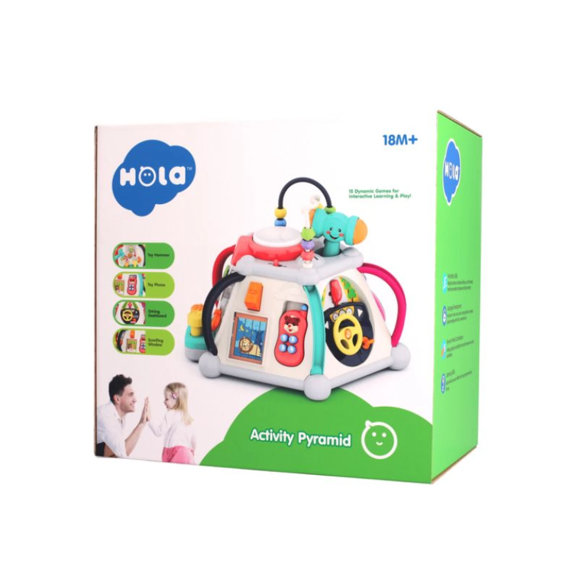 Hola Activity Pyramid with Music/Light/Games
