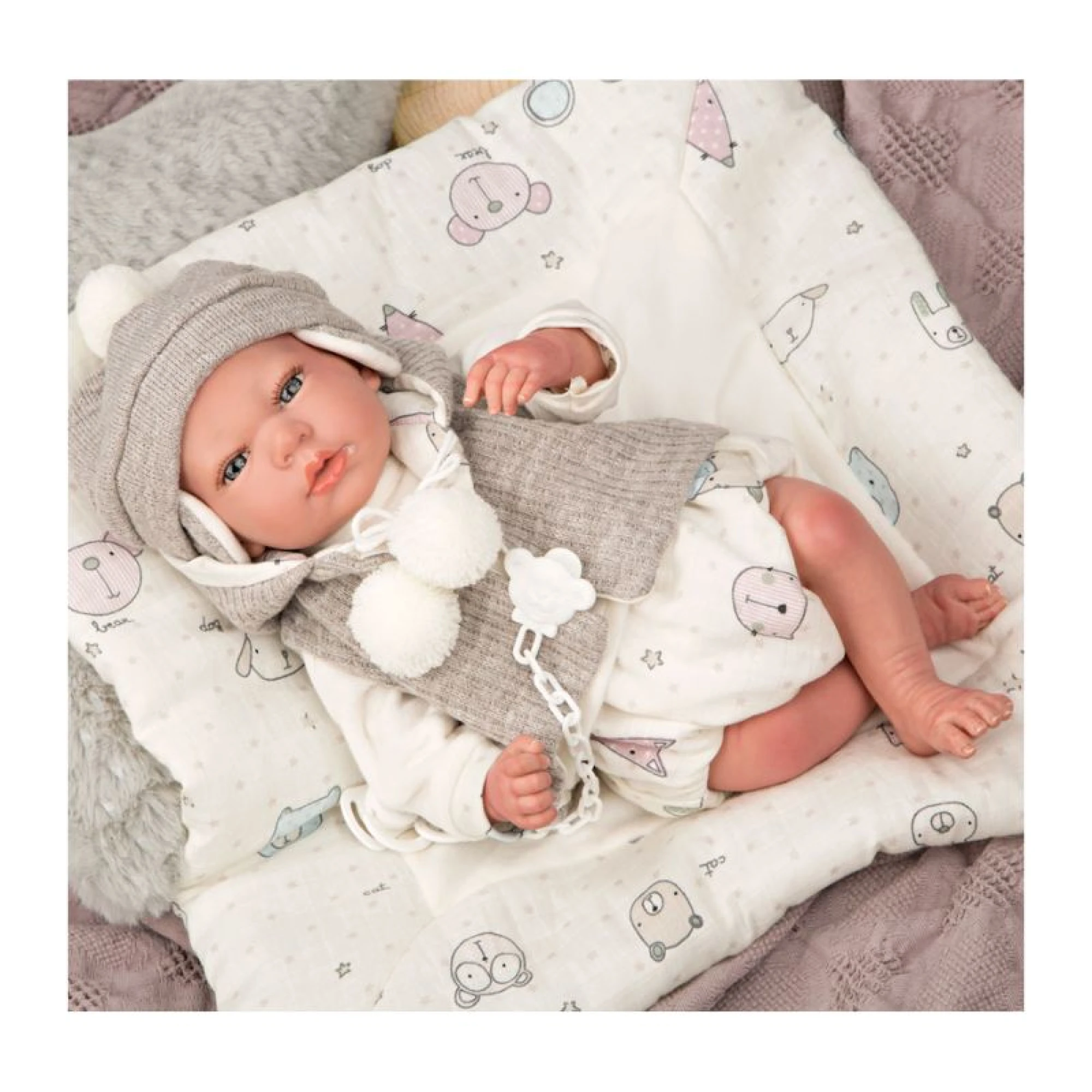 Arias Dolls Vega Reborns doll with blanket