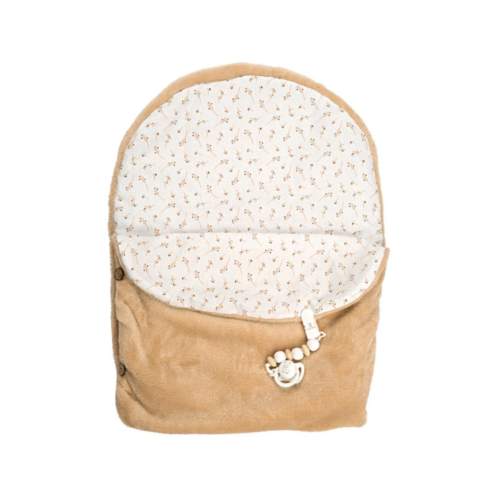 Arias Dolls Beige Alejandra reborn doll with sleeping bag