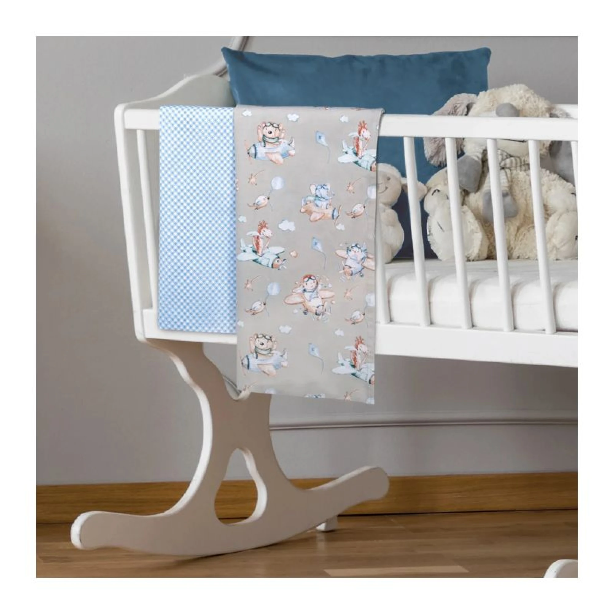 Greenwich Polo Club Baby Cradle Sheet Set