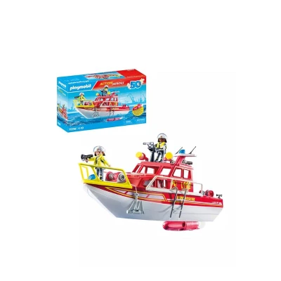 Playmobil  Fire Rescue Boat with Underwater Motor