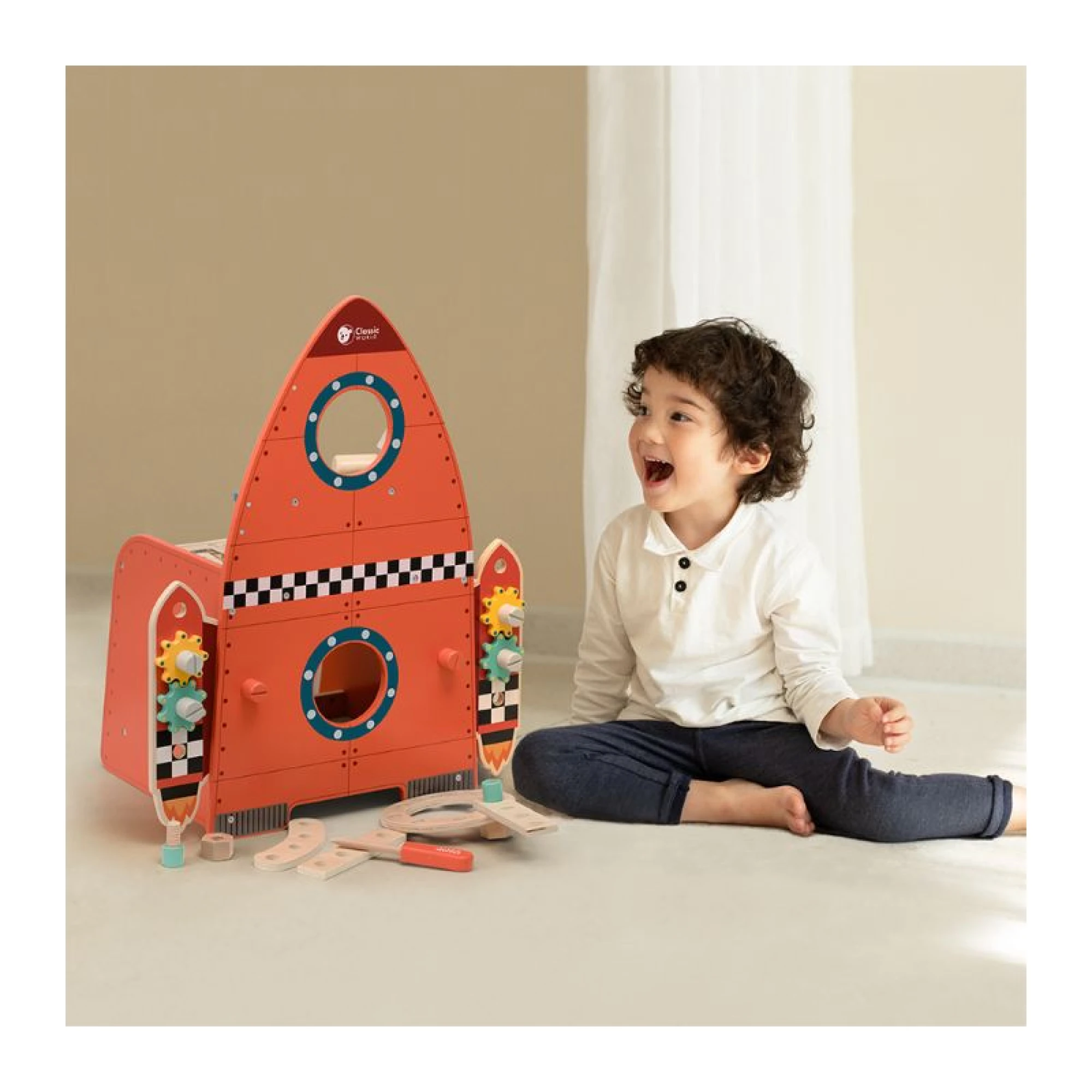 Classic World Toys Rocket Workbench