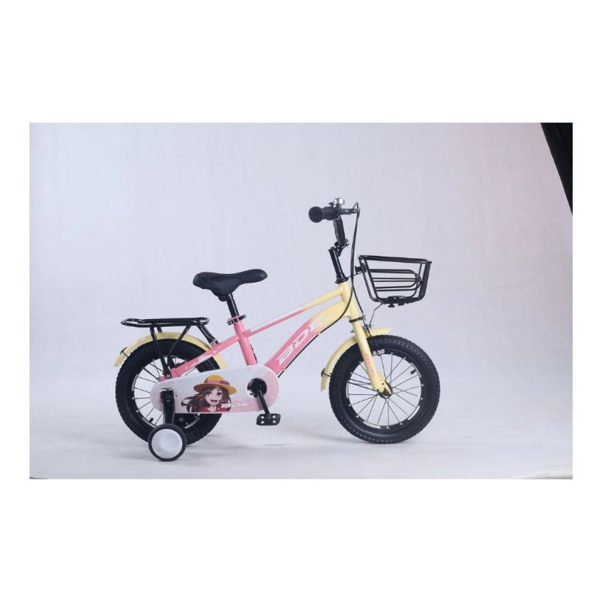 14'' BDF Bicycle Yellow/Pink