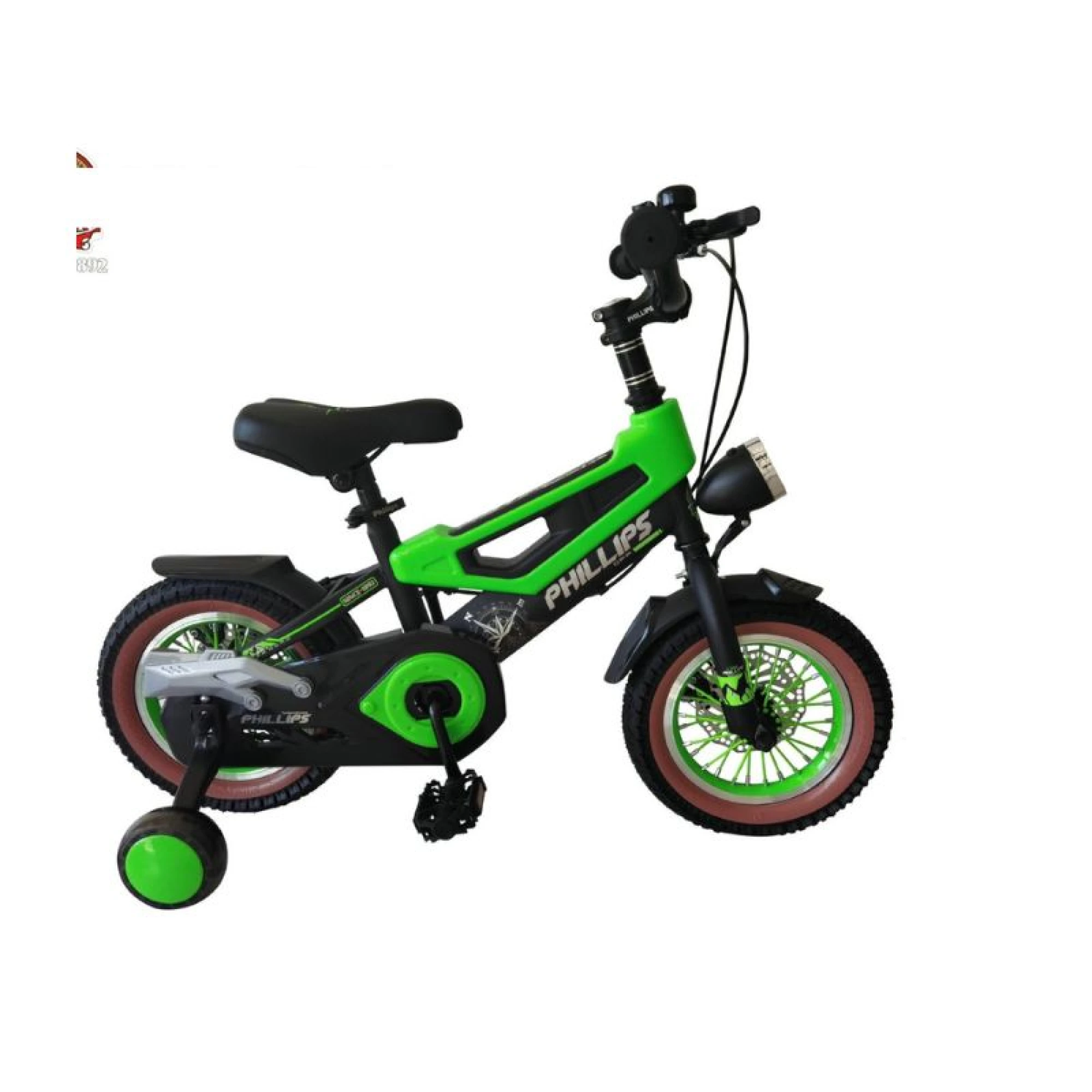 12'' Phillips Bicycle Green/Black