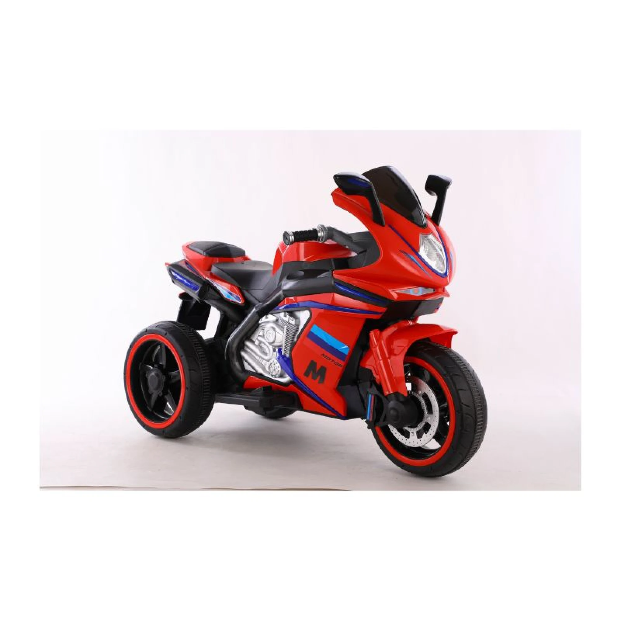 M Electric Bike For Kids 3Wheels 12V - Red