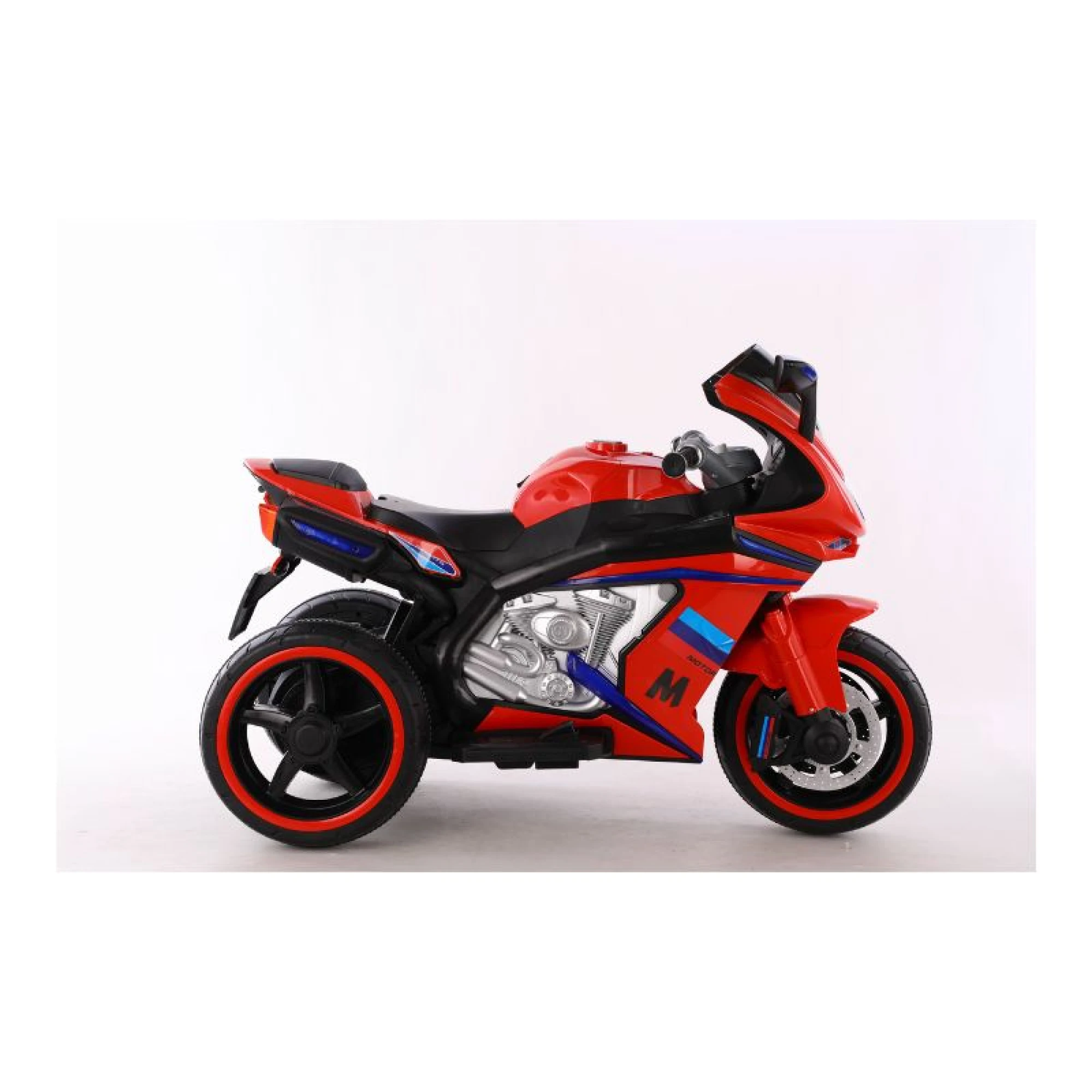 M Electric Bike For Kids 3Wheels 12V - Red