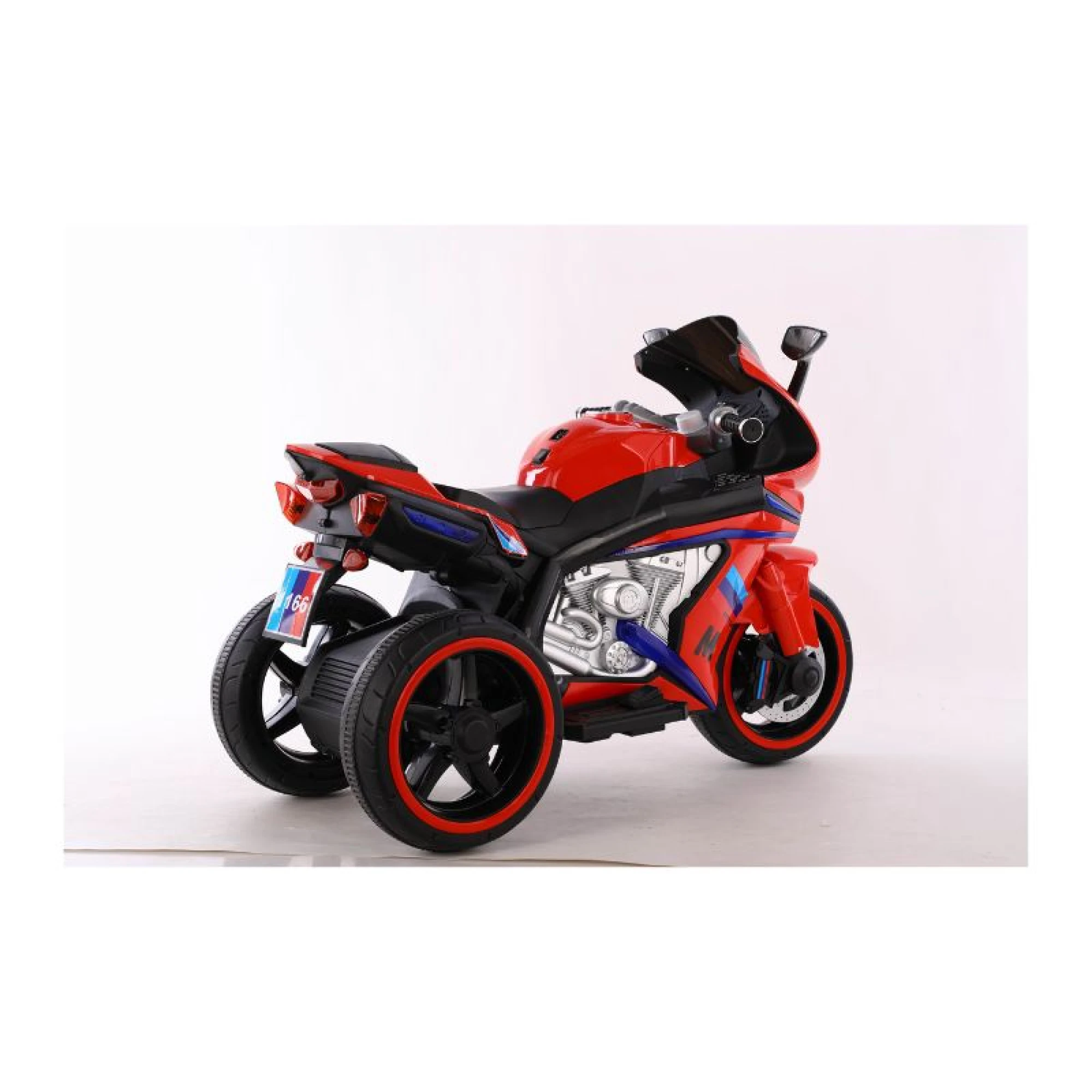 M Electric Bike For Kids 3Wheels 12V - Red