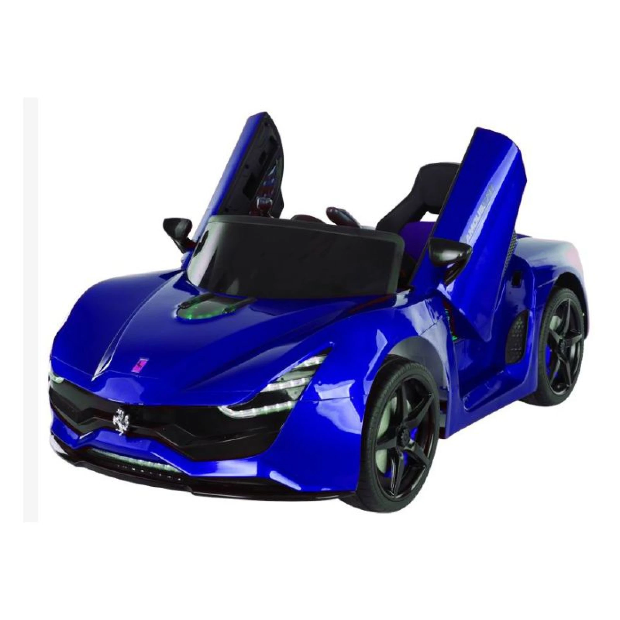 Ferrari Famous Electric Car For Kids - Blue