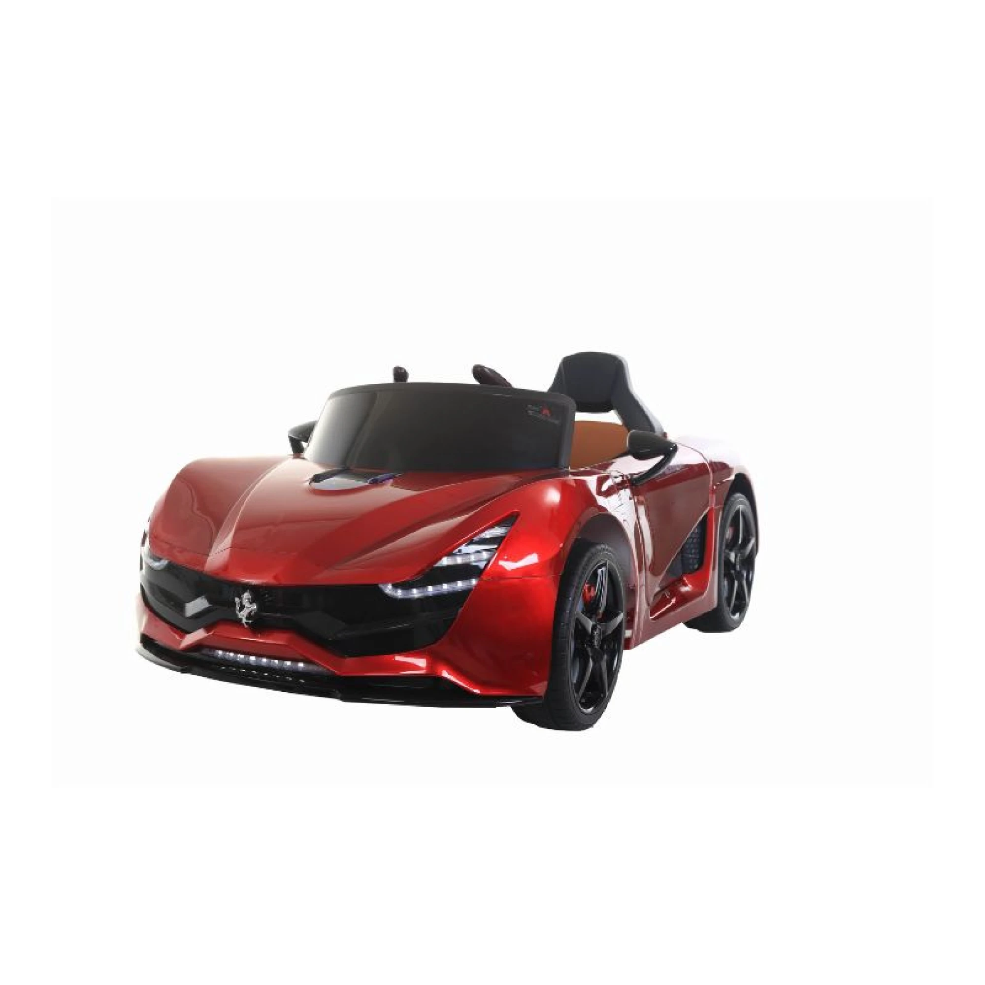 Ferrari Famous Electric Car For Kids 12V - Red