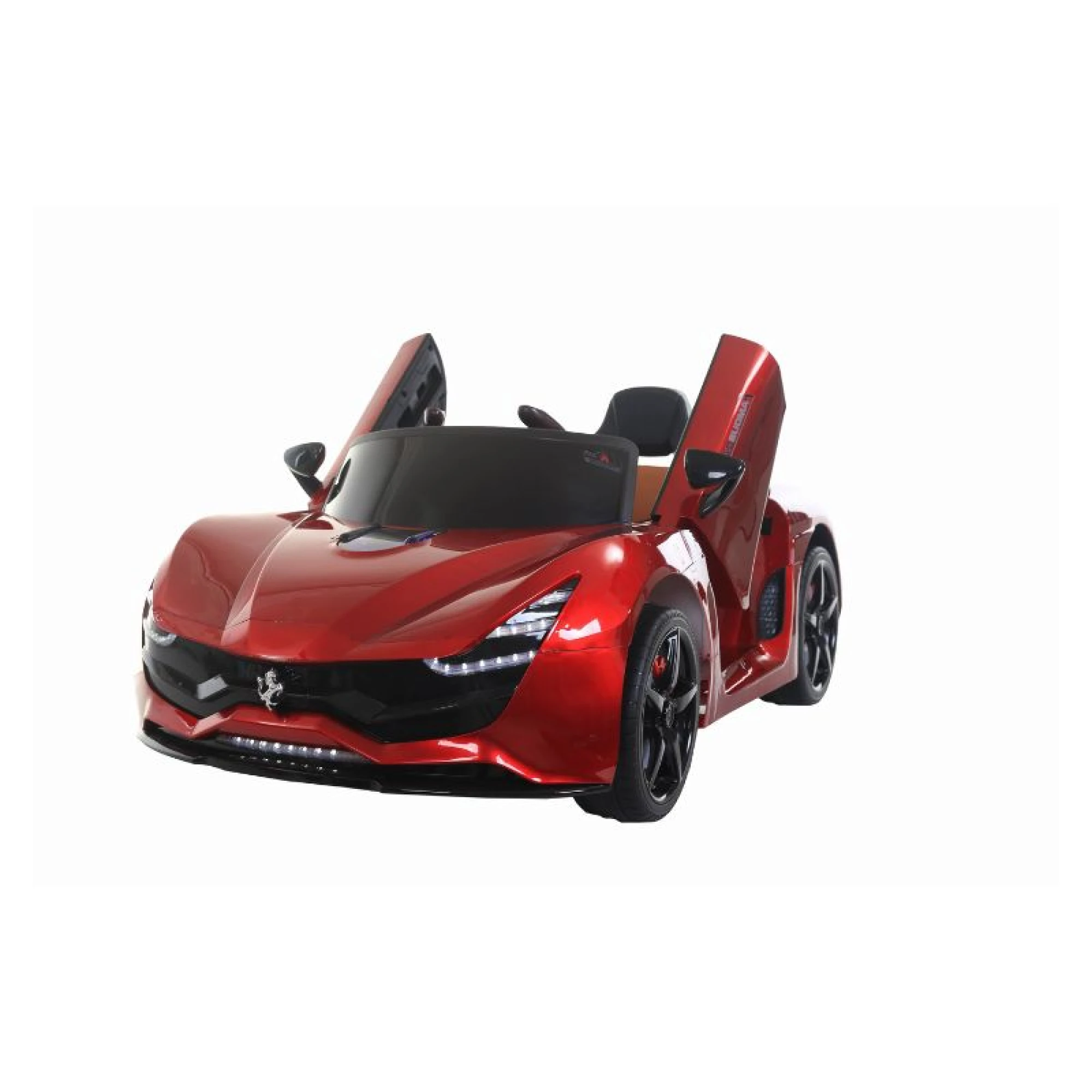 Ferrari Famous Electric Car For Kids 12V - Red
