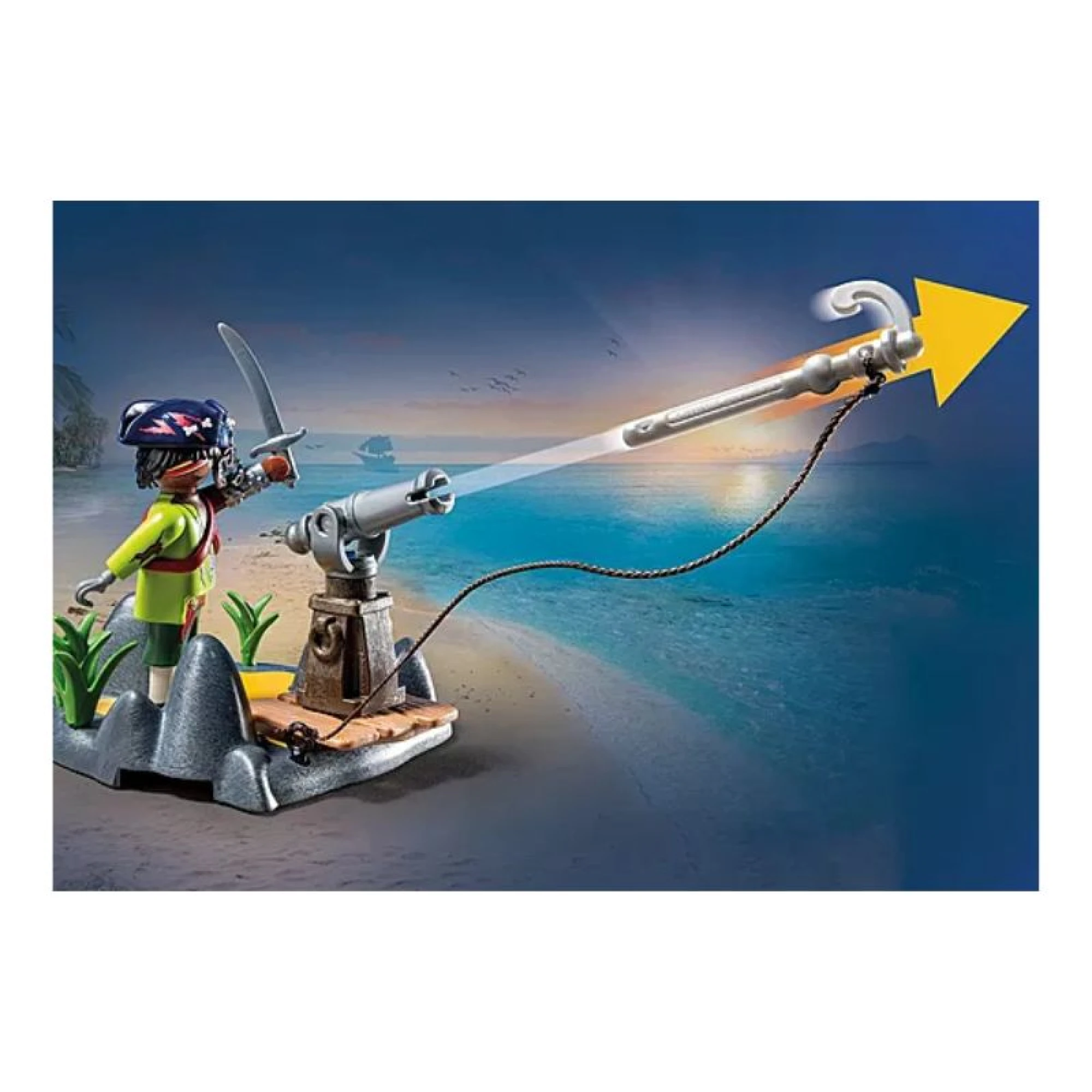 Playmobil Battle against the Giant Crab